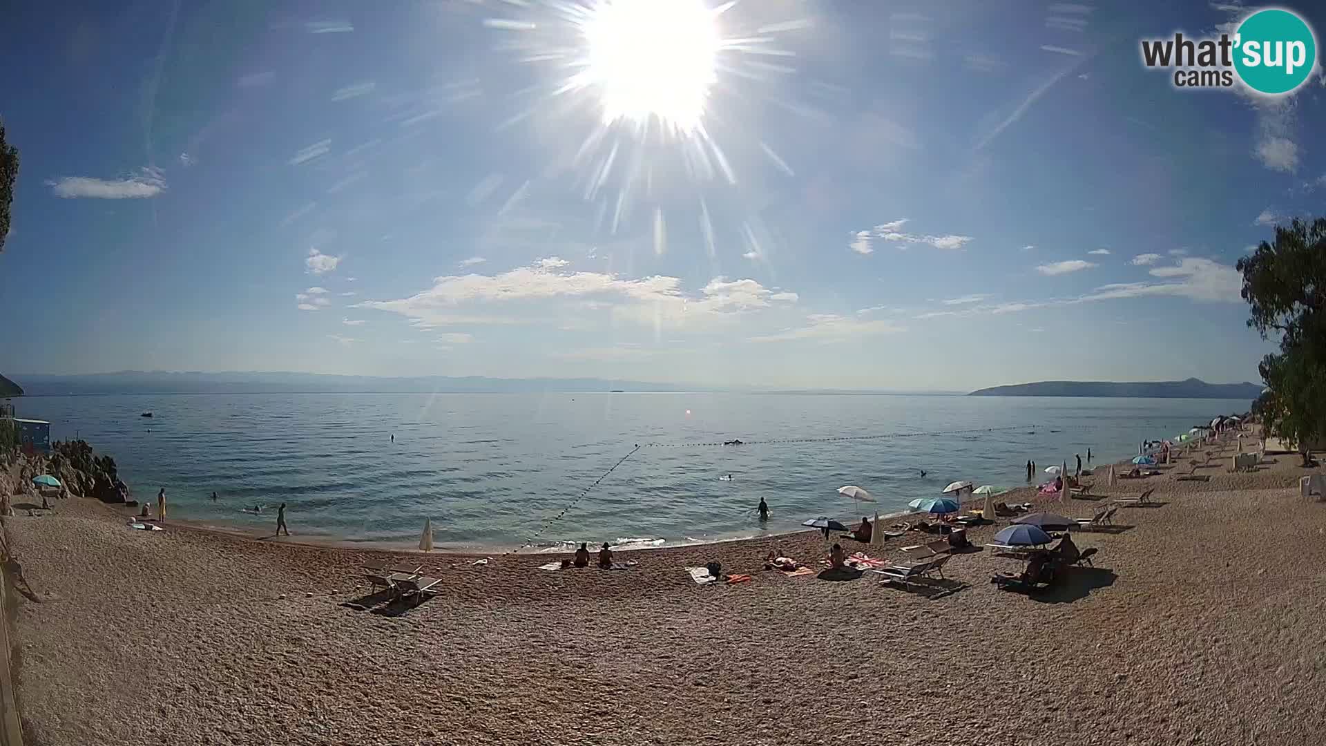 Spletna kamera plaža Sv. Ivan | Mošćenička Draga