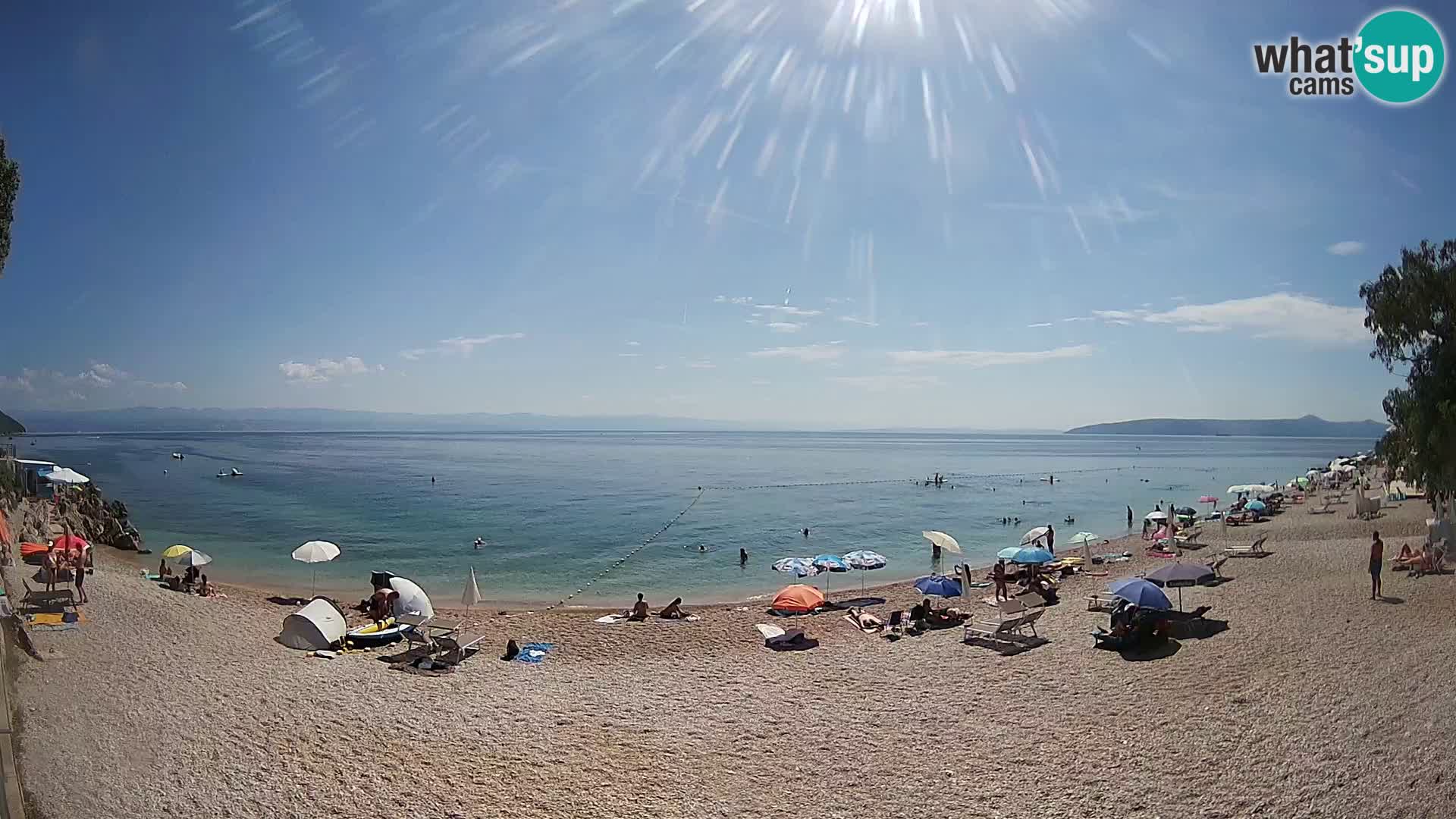Webcam Sv. Ivan Strand | Mošćenička Draga