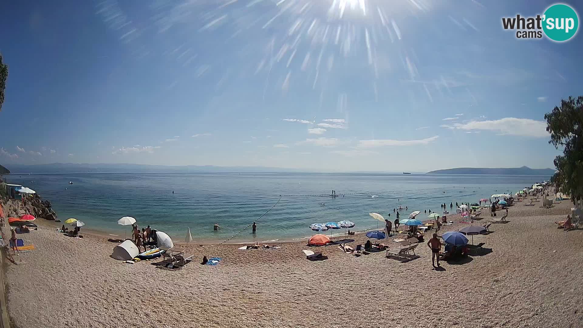 Webcam Sv. Ivan Strand | Mošćenička Draga