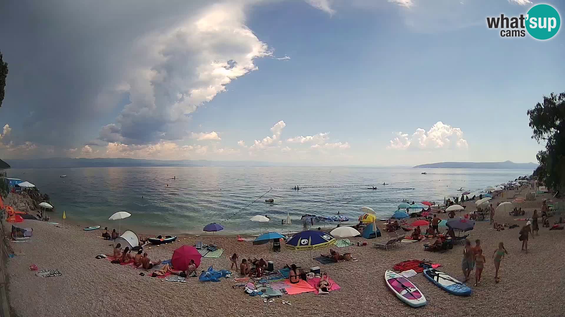Webcam playa Sv. Ivan | Mošćenička Draga
