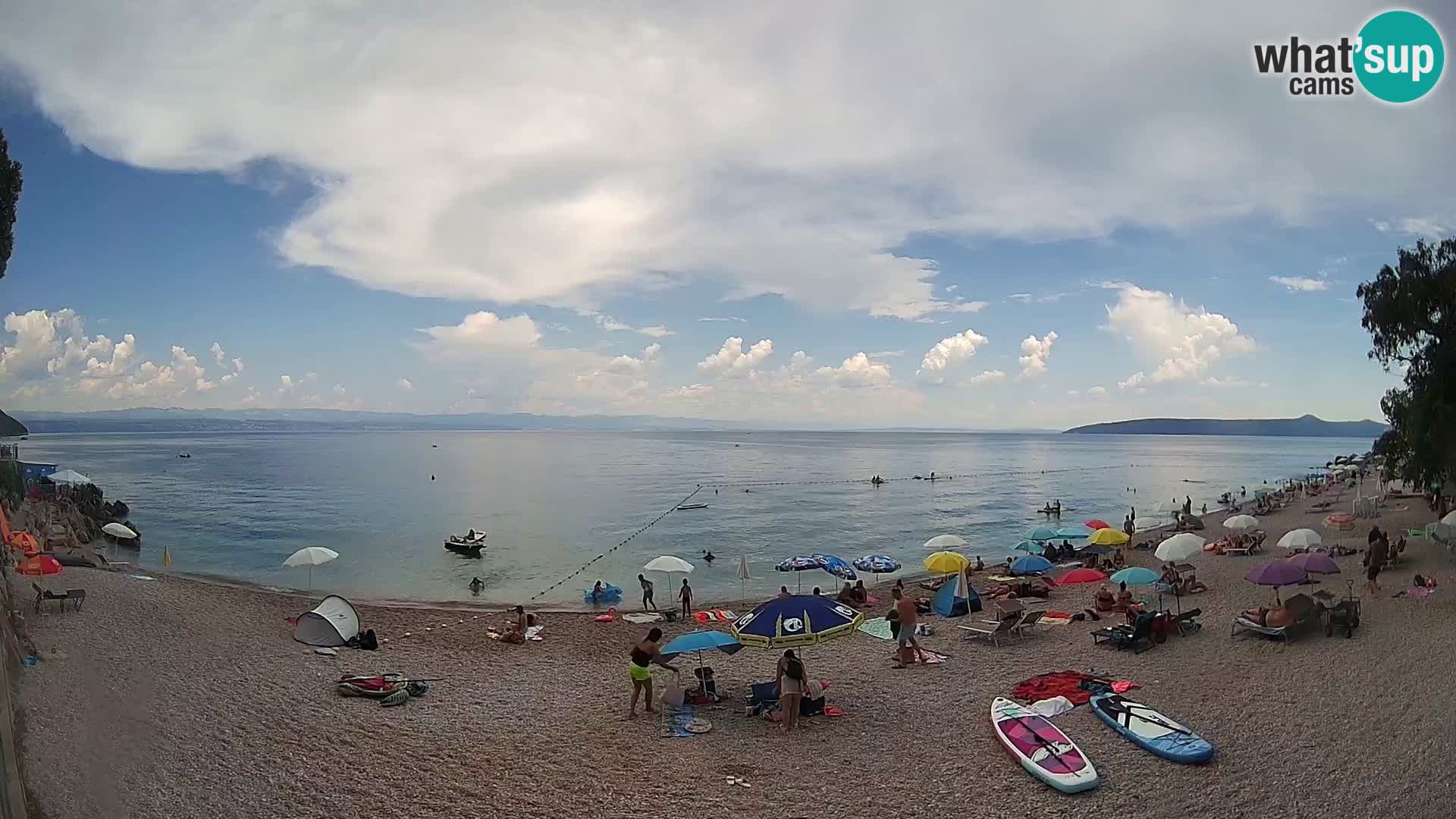 Webcam playa Sv. Ivan | Mošćenička Draga