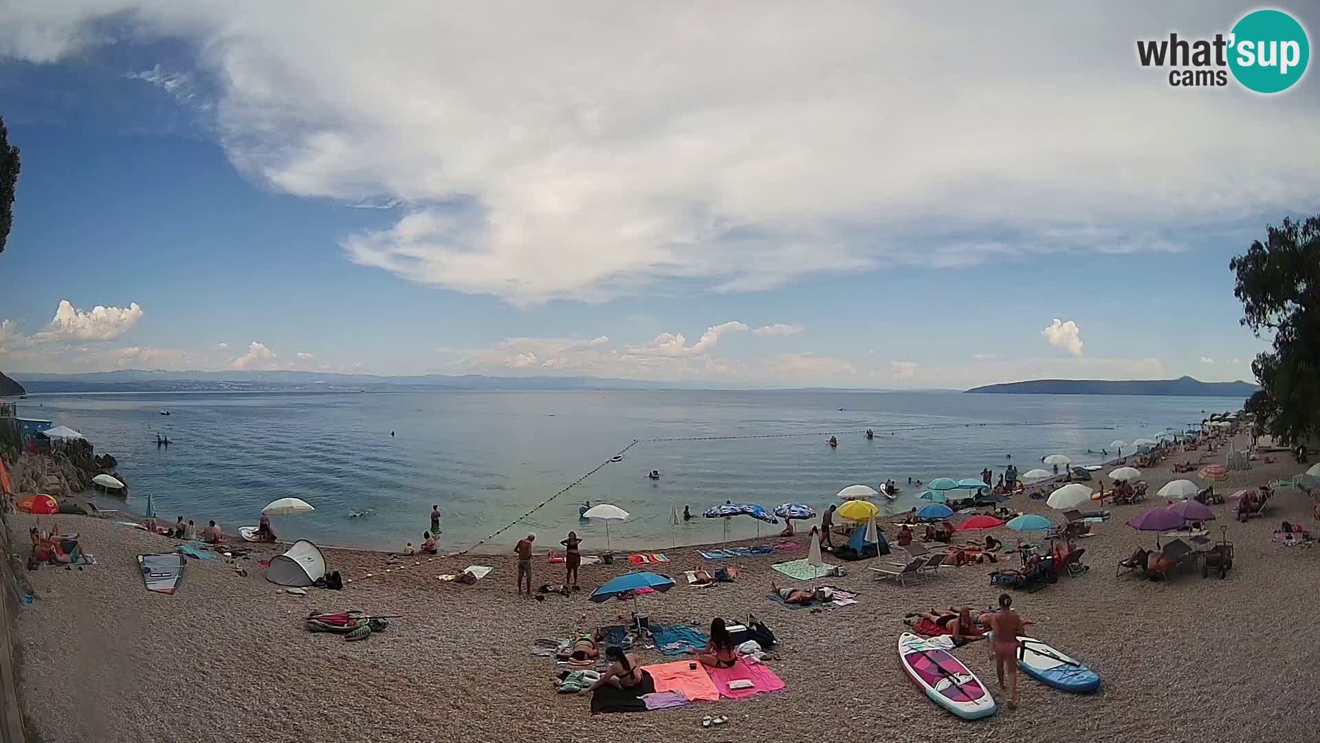 Web kamera plaža Sv. Ivan | Mošćenička Draga