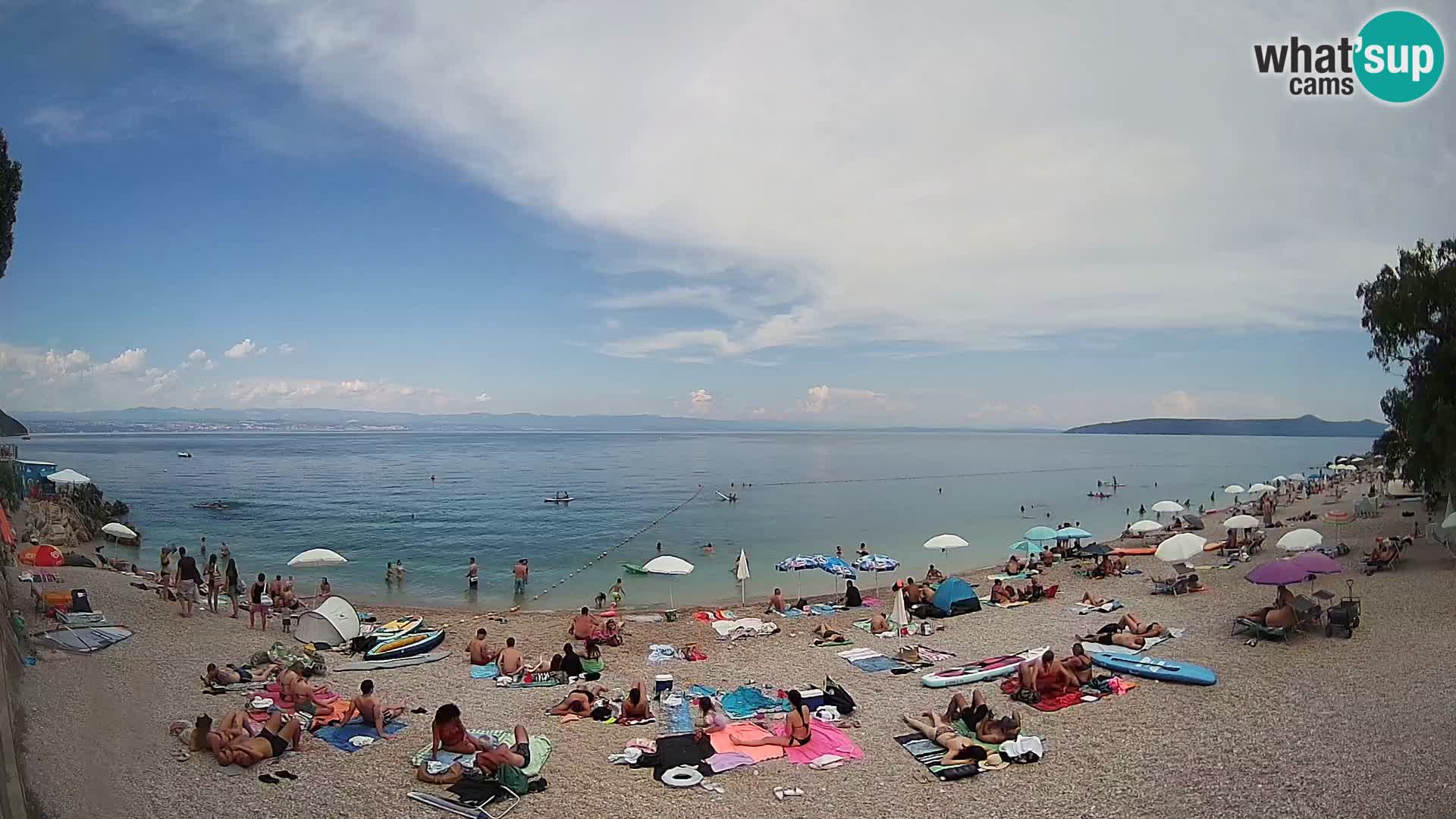 Web kamera plaža Sv. Ivan | Mošćenička Draga
