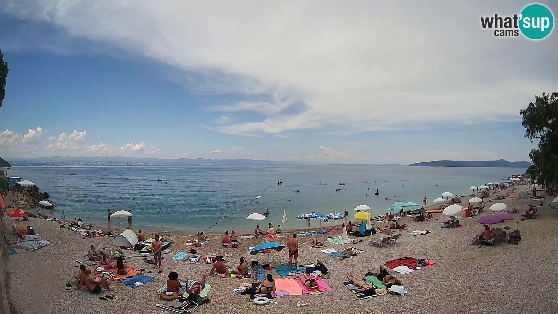 Web kamera plaža Sv. Ivan | Mošćenička Draga