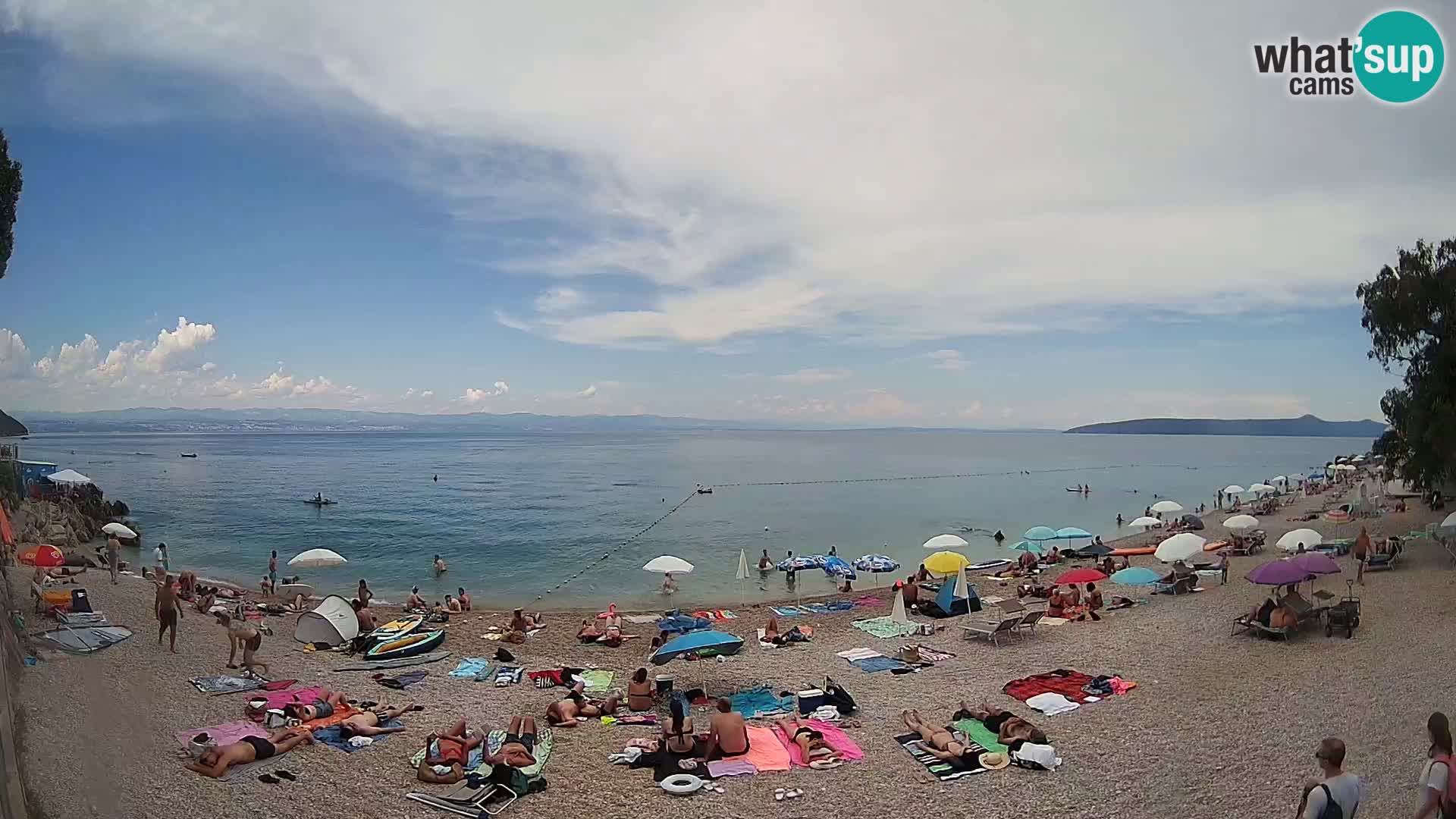 Webcam playa Sv. Ivan | Mošćenička Draga