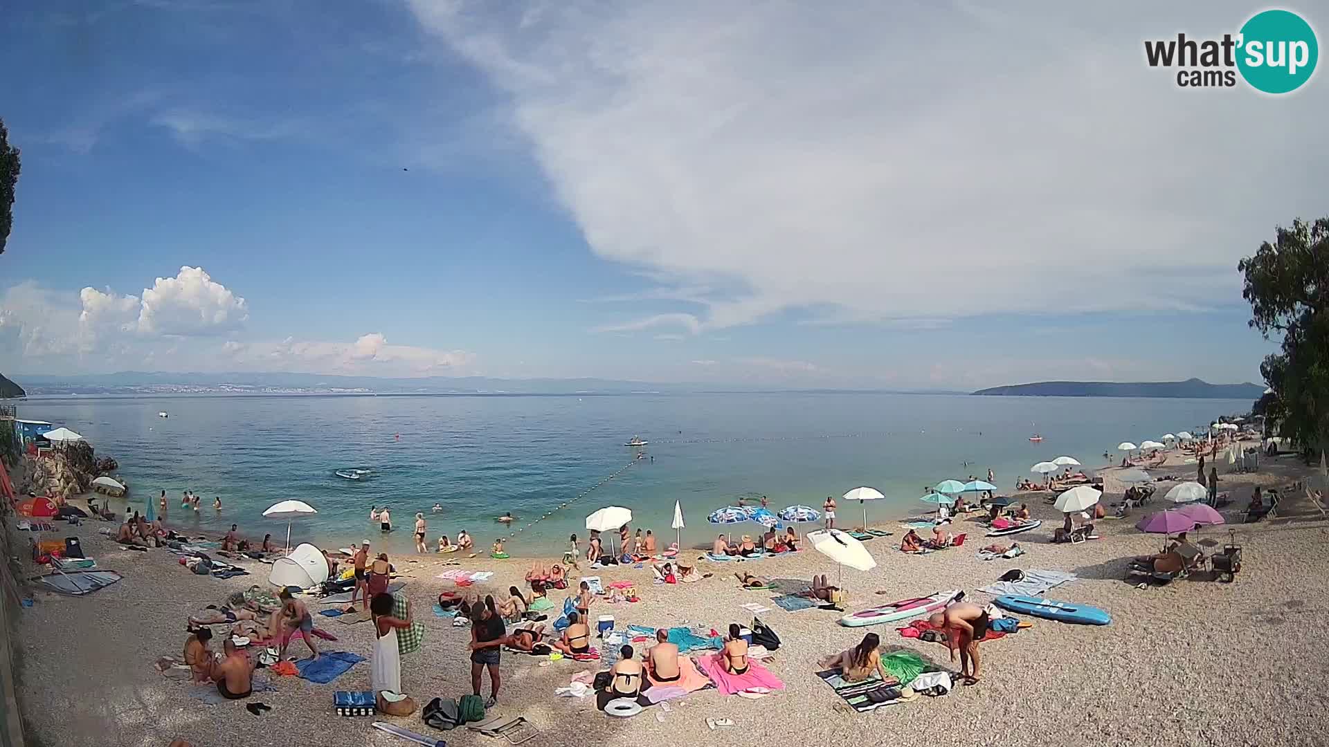 Web kamera plaža Sv. Ivan | Mošćenička Draga