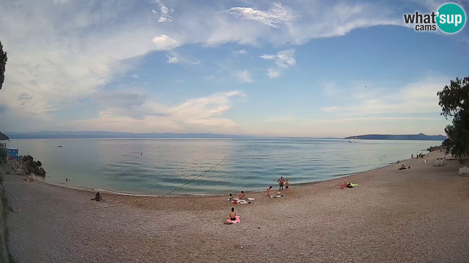 Webcam Sv. Ivan beach | Mošćenička Draga