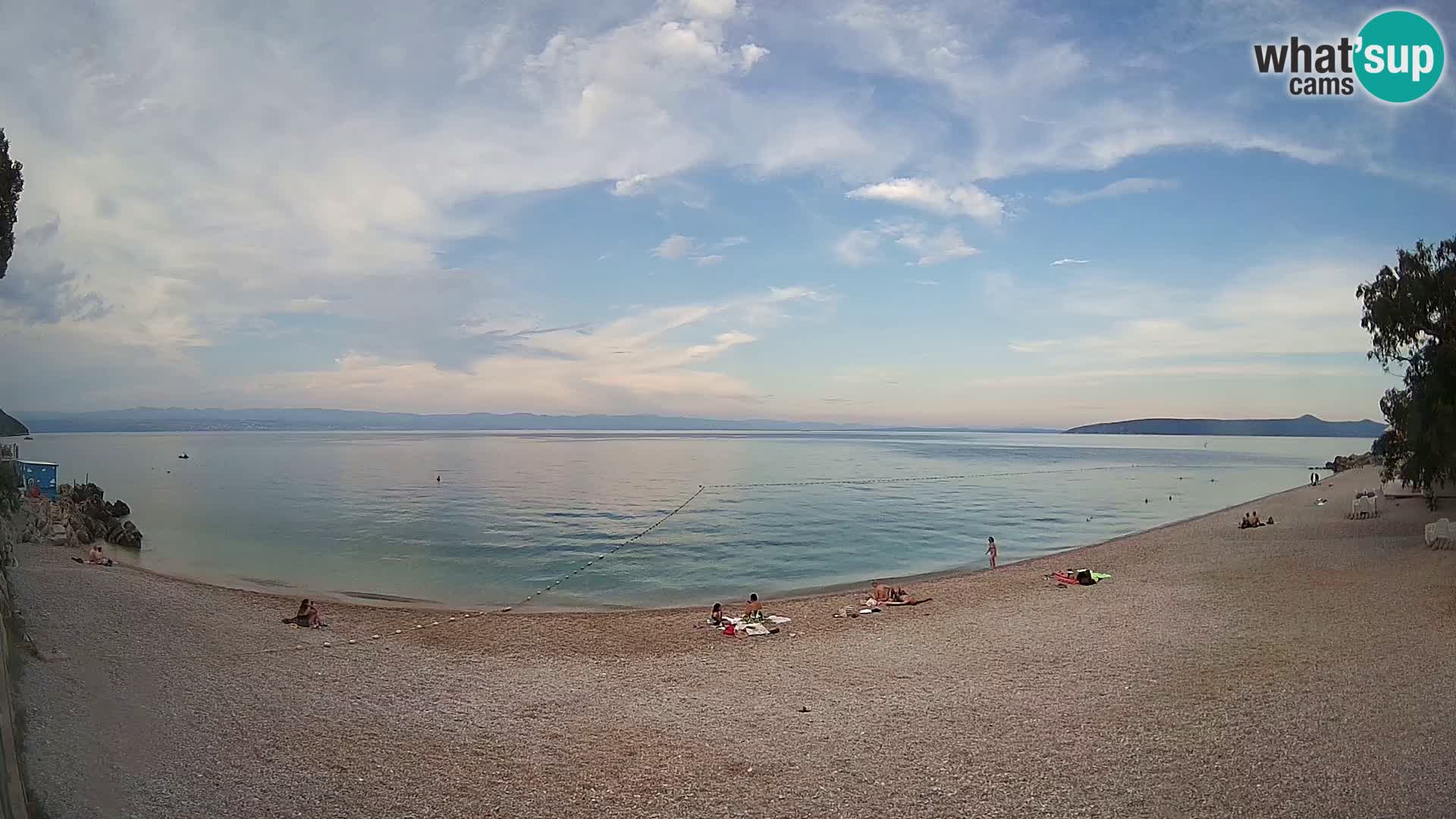 Webcam spiaggia Sv. Ivan | Draga di Moschiena