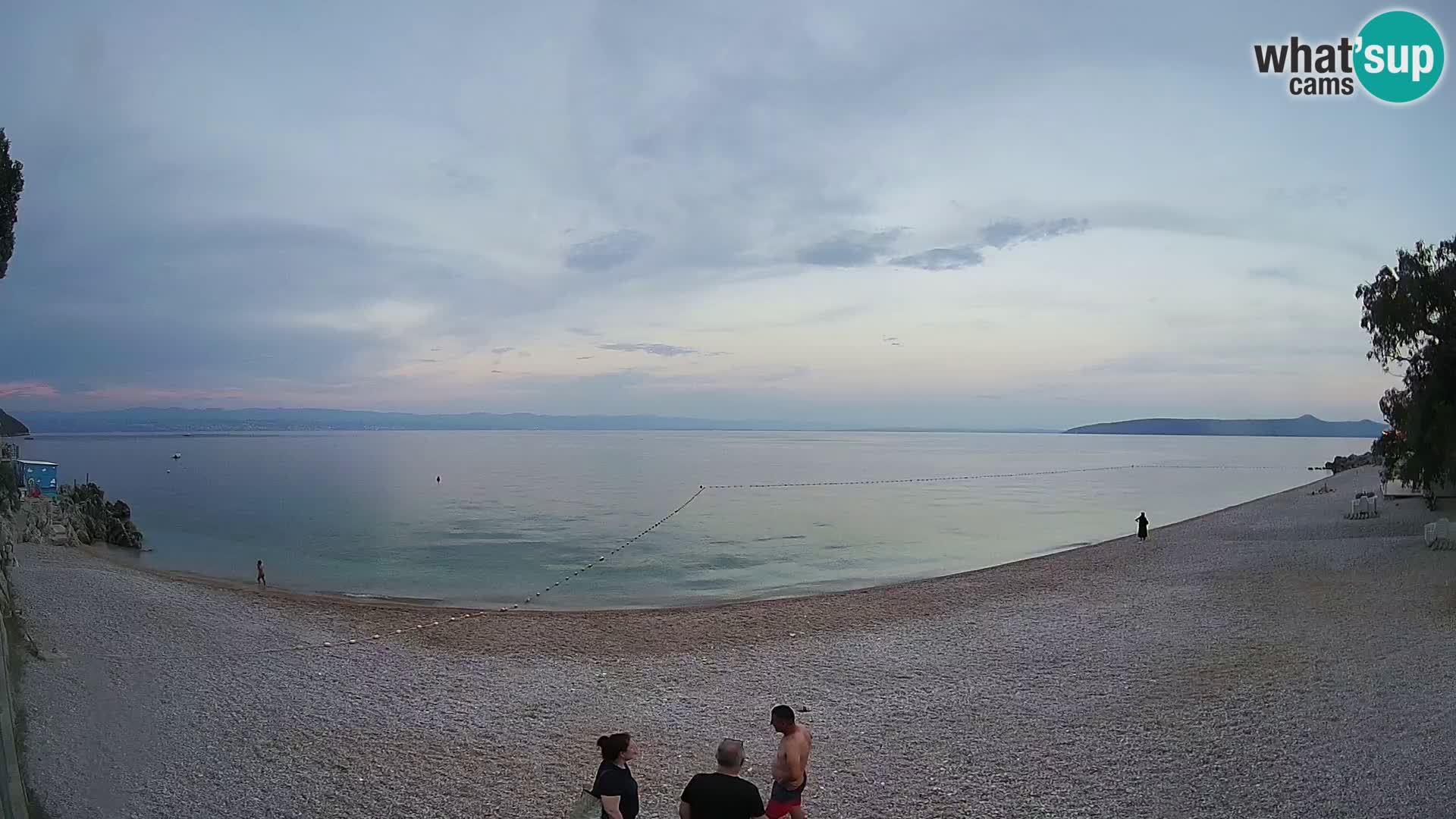 Webcam spiaggia Sv. Ivan | Draga di Moschiena