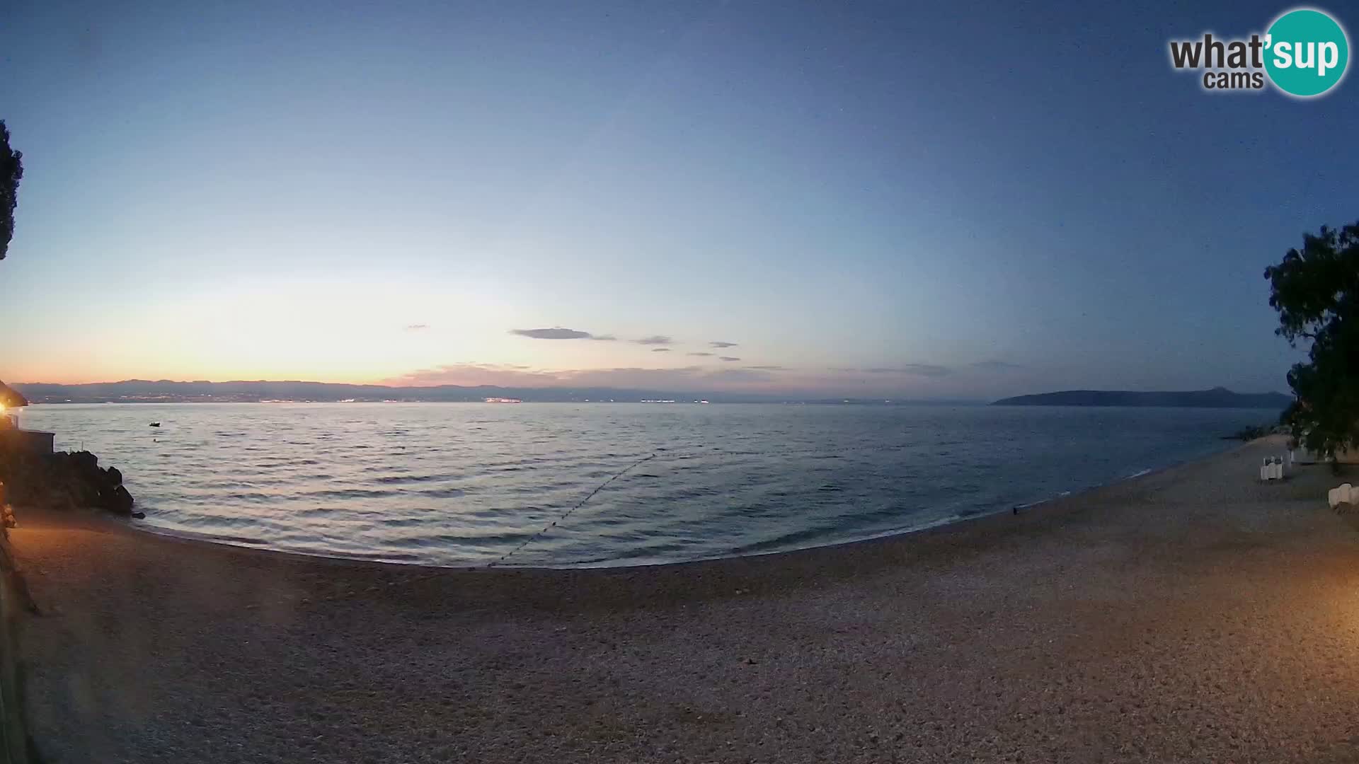 Webcam spiaggia Sv. Ivan | Draga di Moschiena