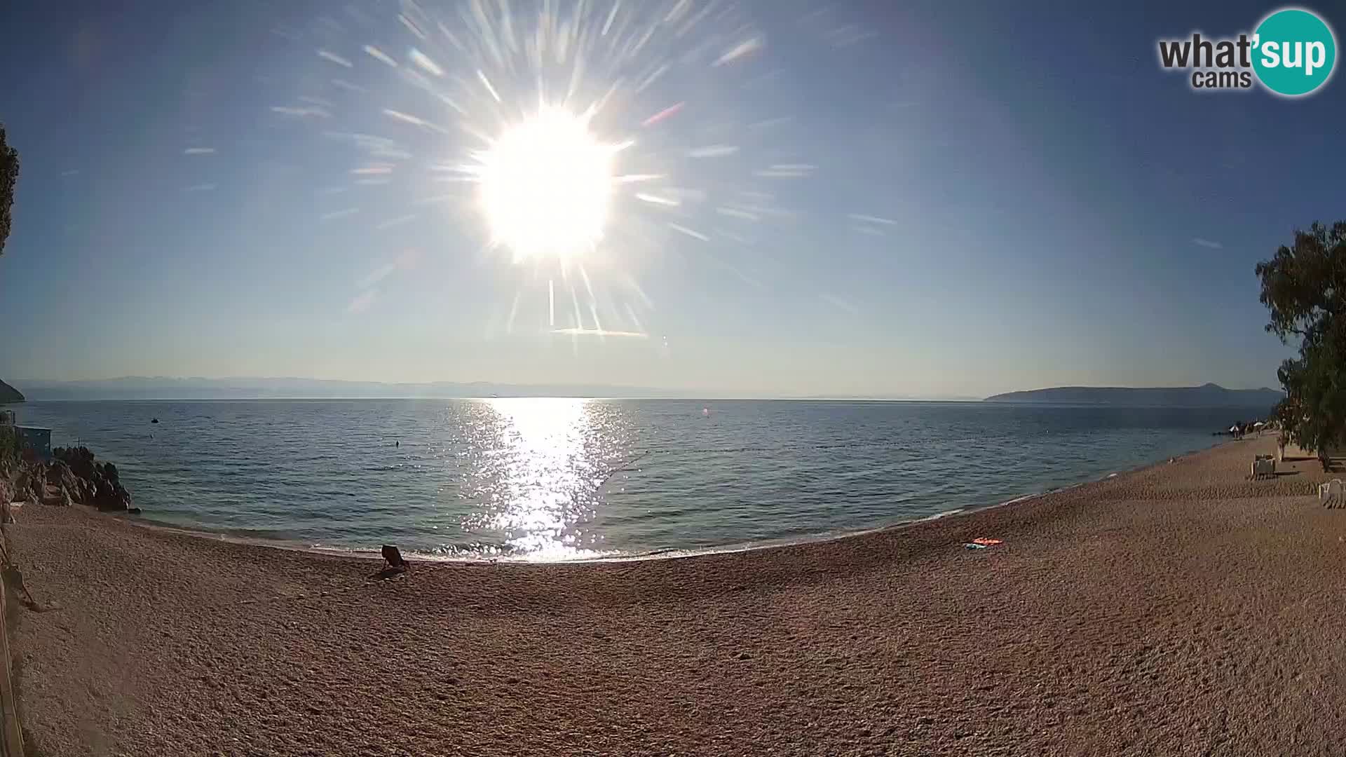 Webcam playa Sv. Ivan | Mošćenička Draga
