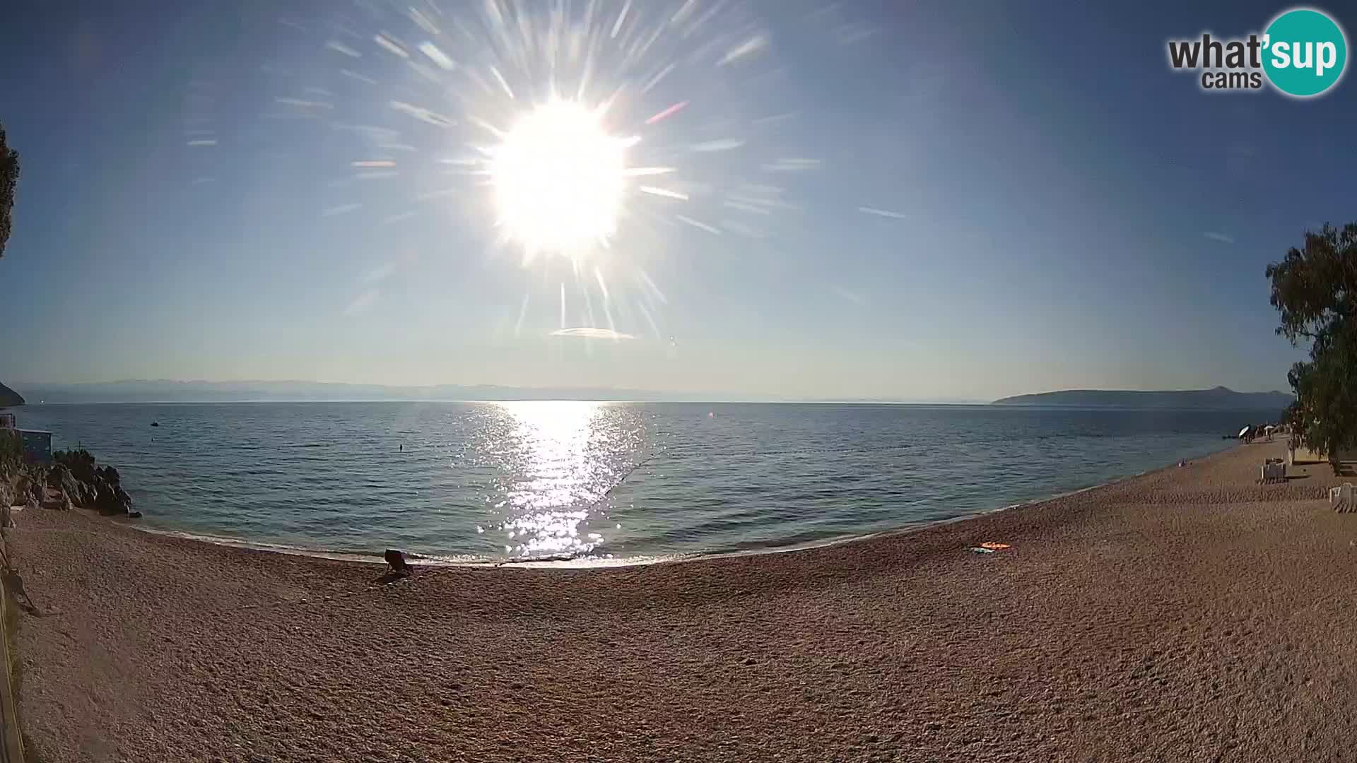 Webcam Sv. Ivan beach | Mošćenička Draga