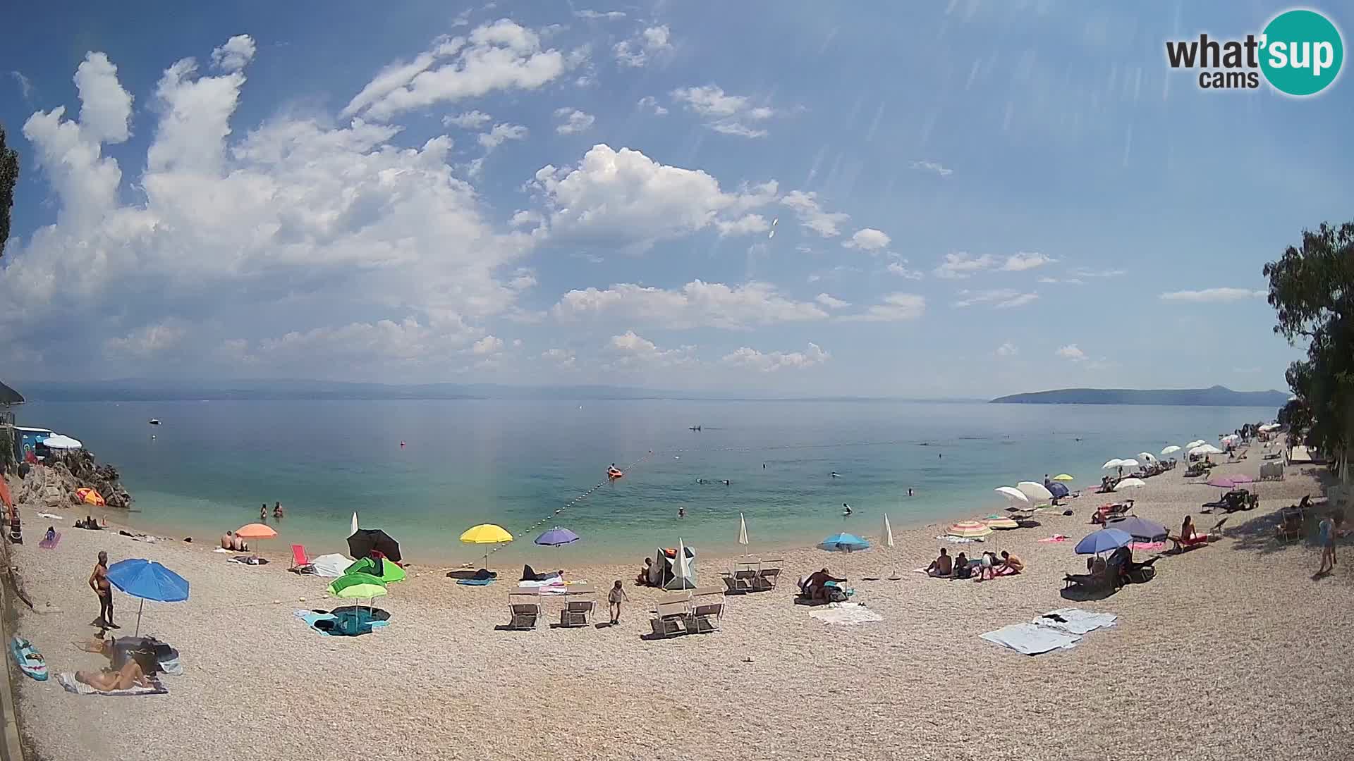 Spletna kamera plaža Sv. Ivan | Mošćenička Draga