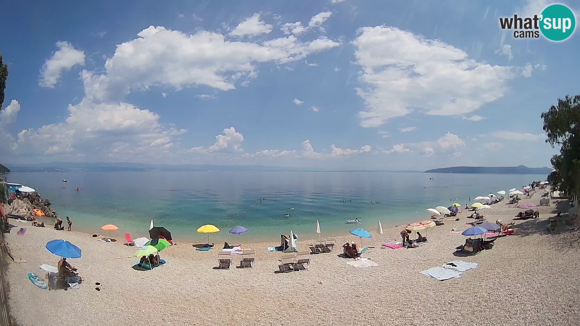 Webcam playa Sv. Ivan | Mošćenička Draga