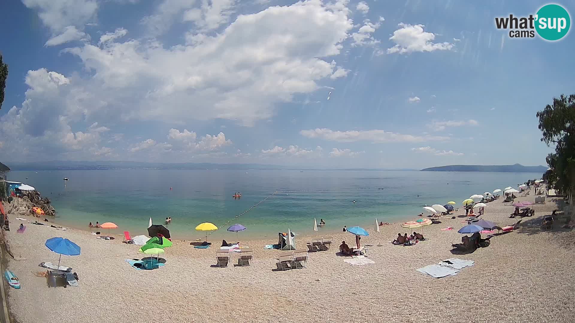 Webcam playa Sv. Ivan | Mošćenička Draga