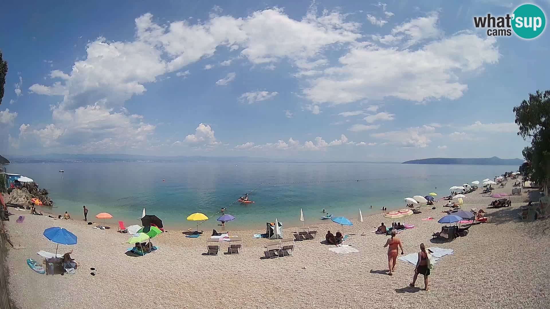 Webcam playa Sv. Ivan | Mošćenička Draga