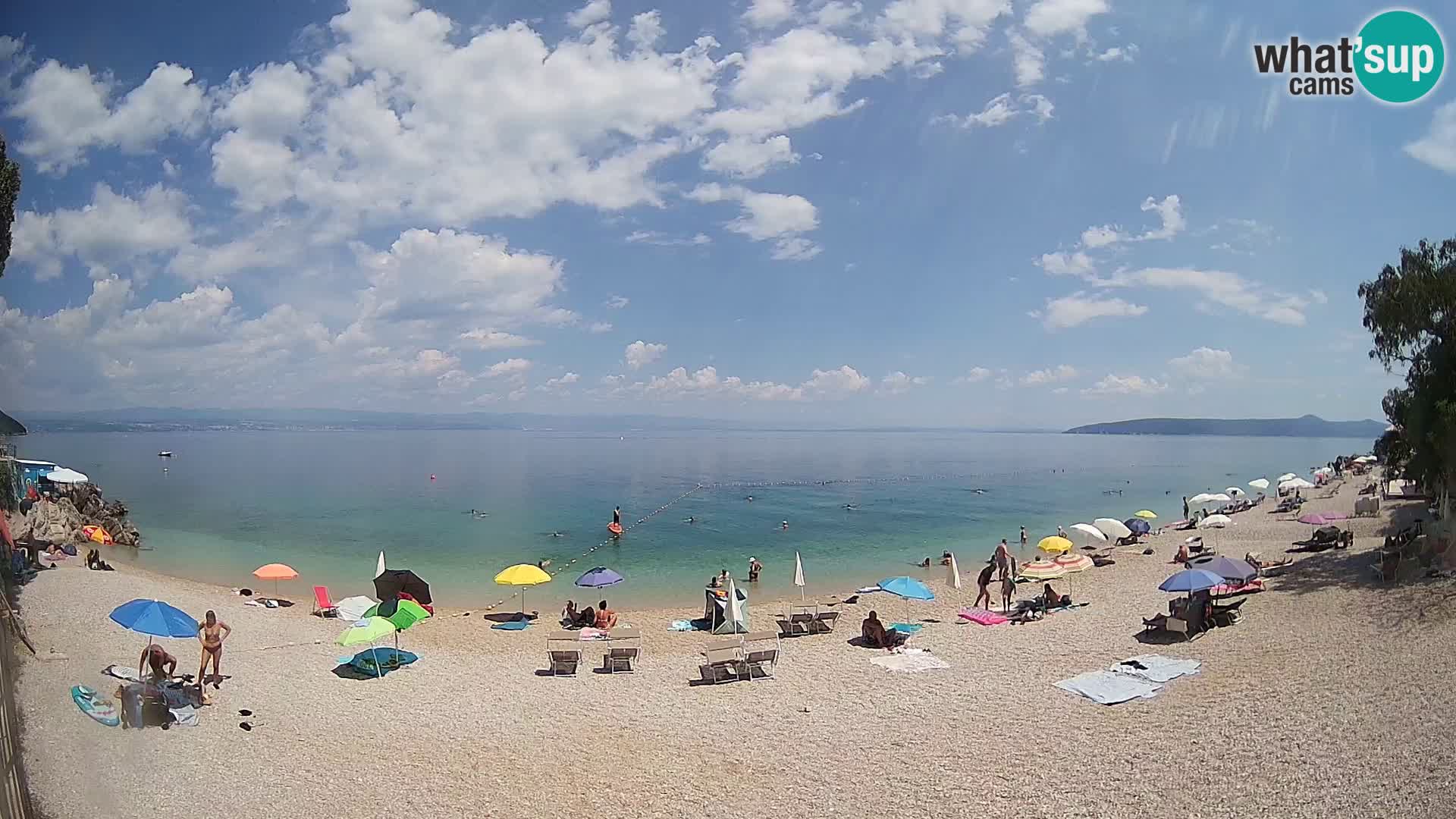 Webcam Sv. Ivan beach | Mošćenička Draga