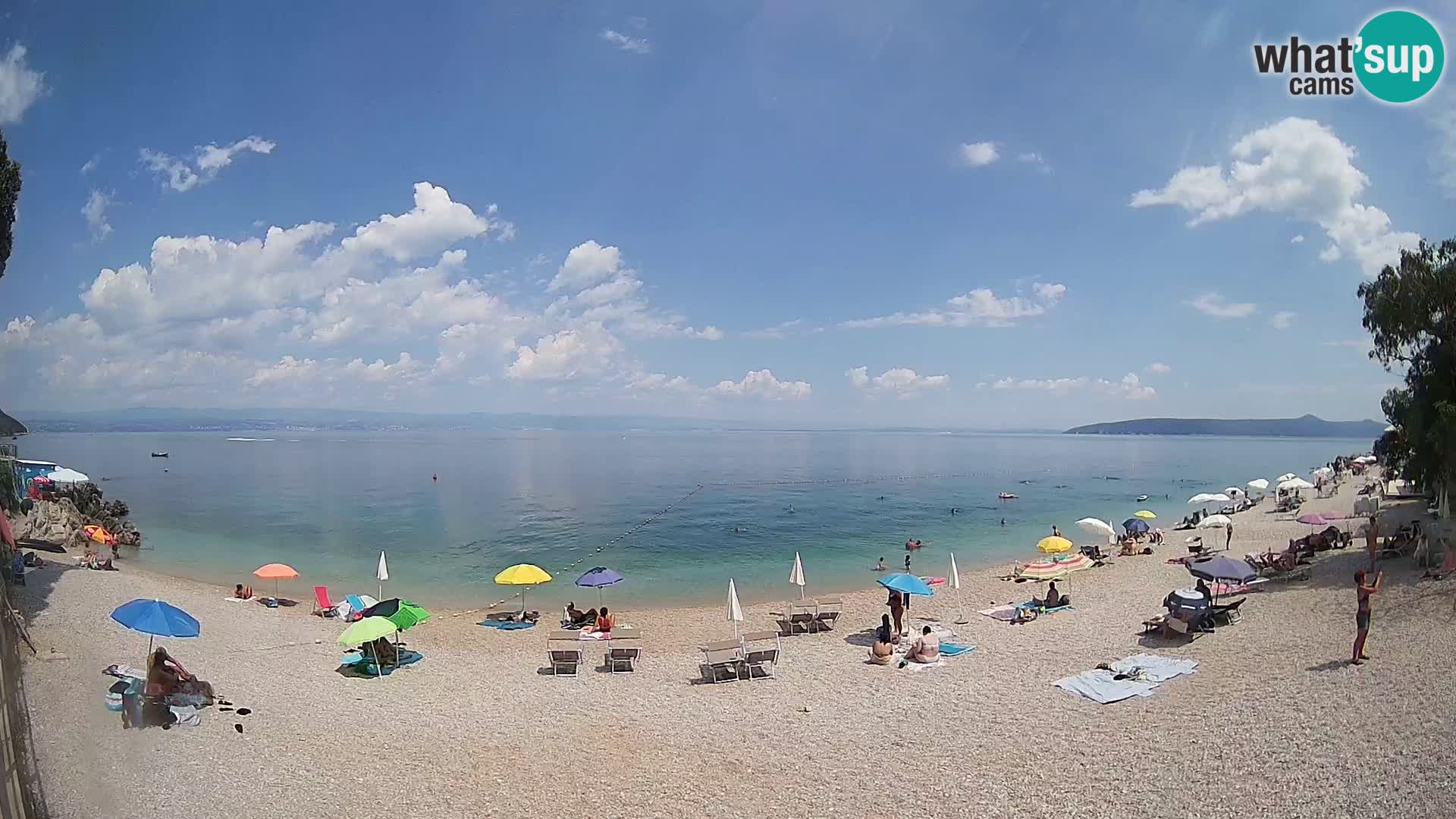 Webcam Sv. Ivan beach | Mošćenička Draga