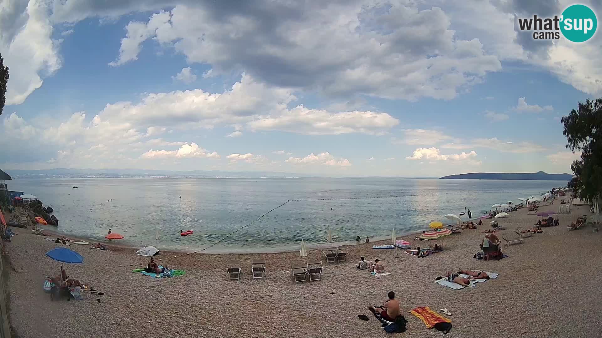 Livecam plage Sv. Ivan | Mošćenička Draga