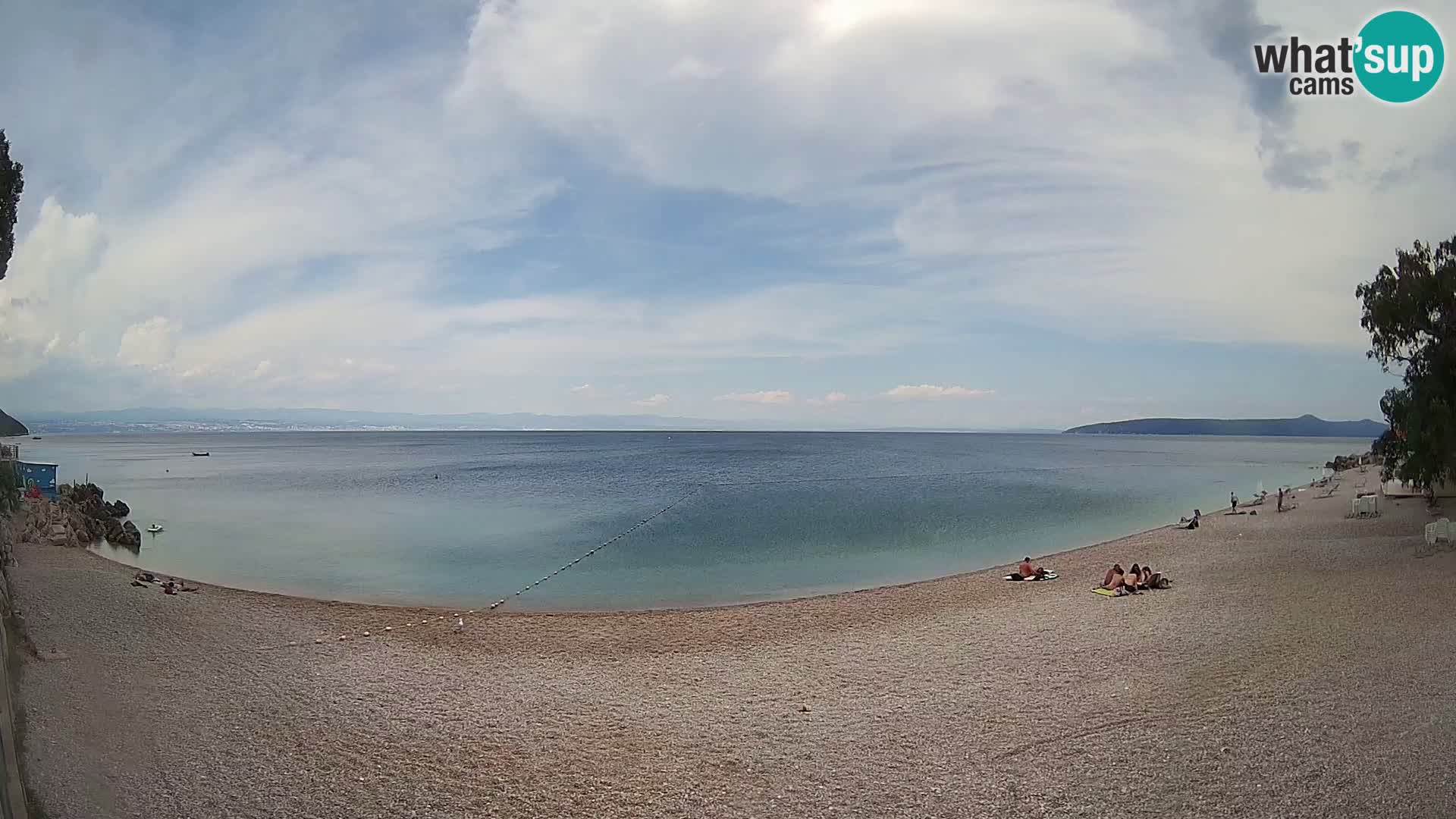 Webcam Sv. Ivan Strand | Mošćenička Draga