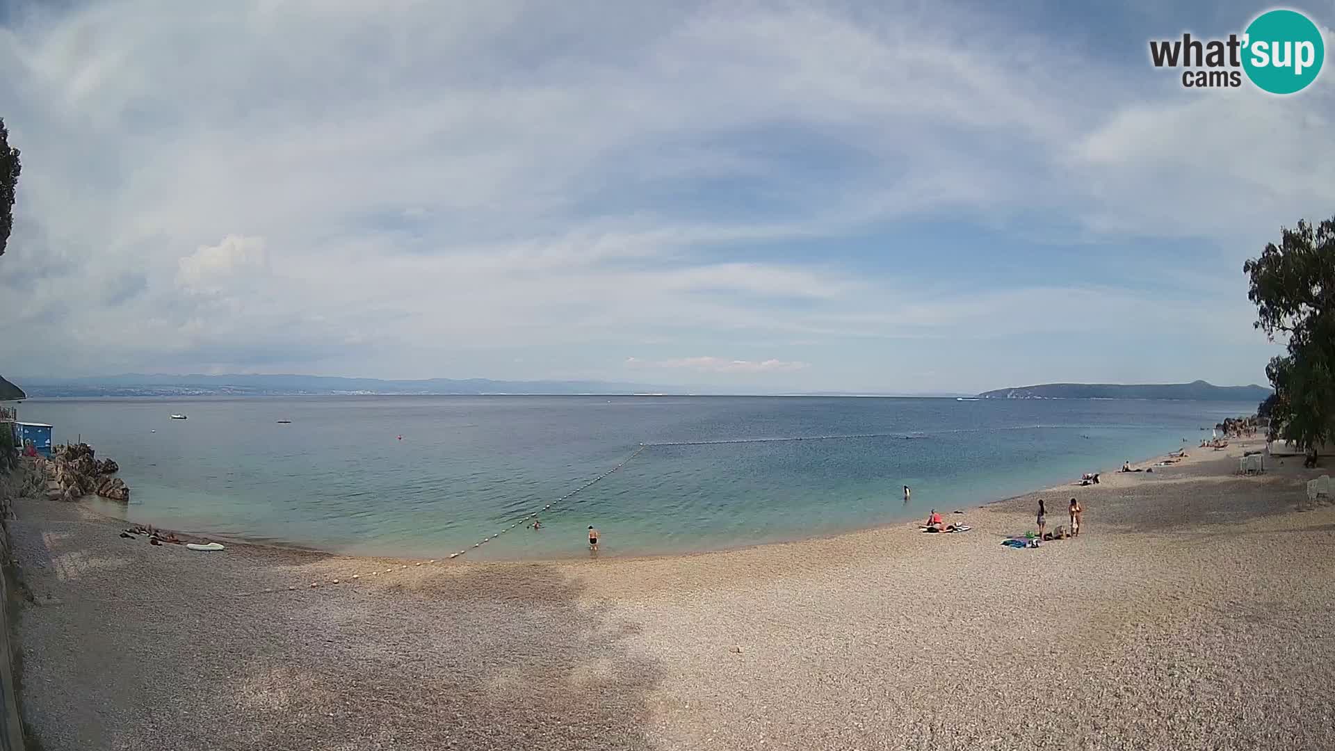 Webcam spiaggia Sv. Ivan | Draga di Moschiena