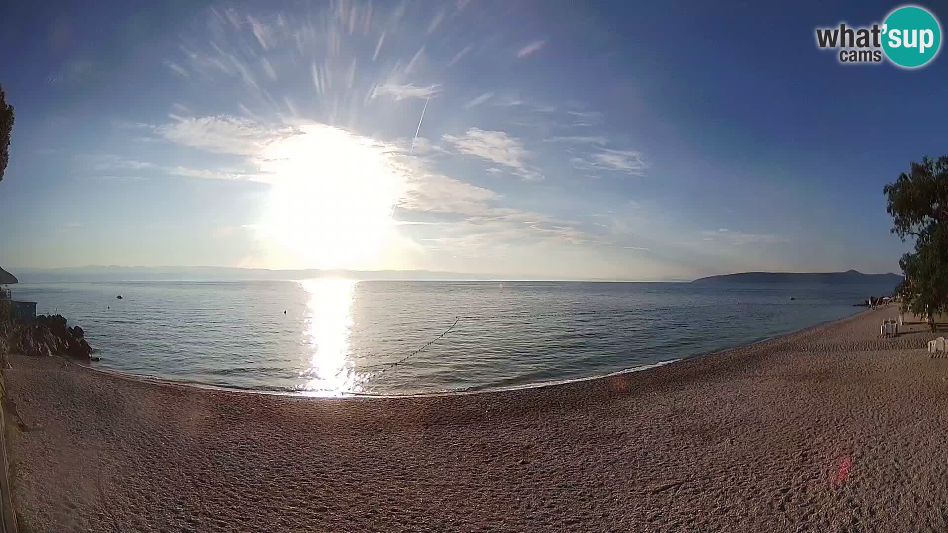 Webcam Sv. Ivan beach | Mošćenička Draga
