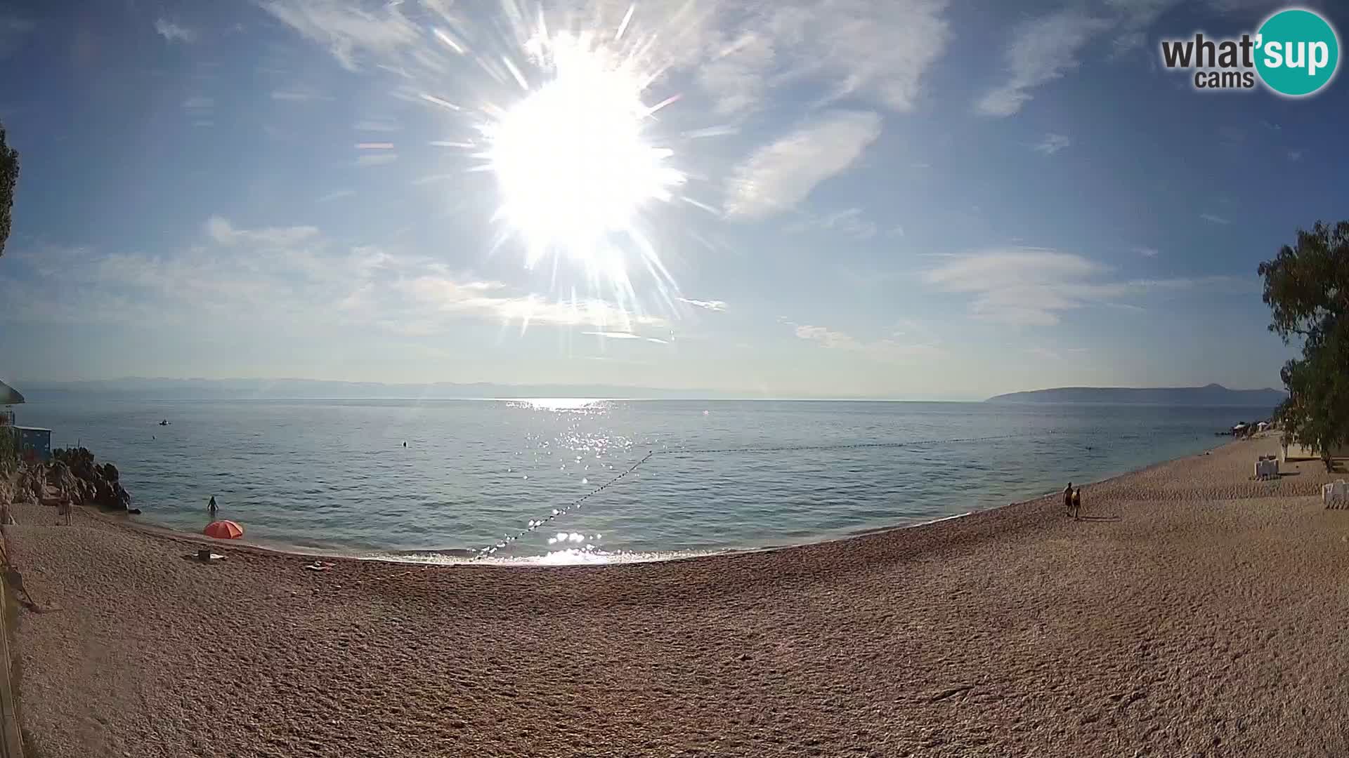 Webcam Sv. Ivan beach | Mošćenička Draga