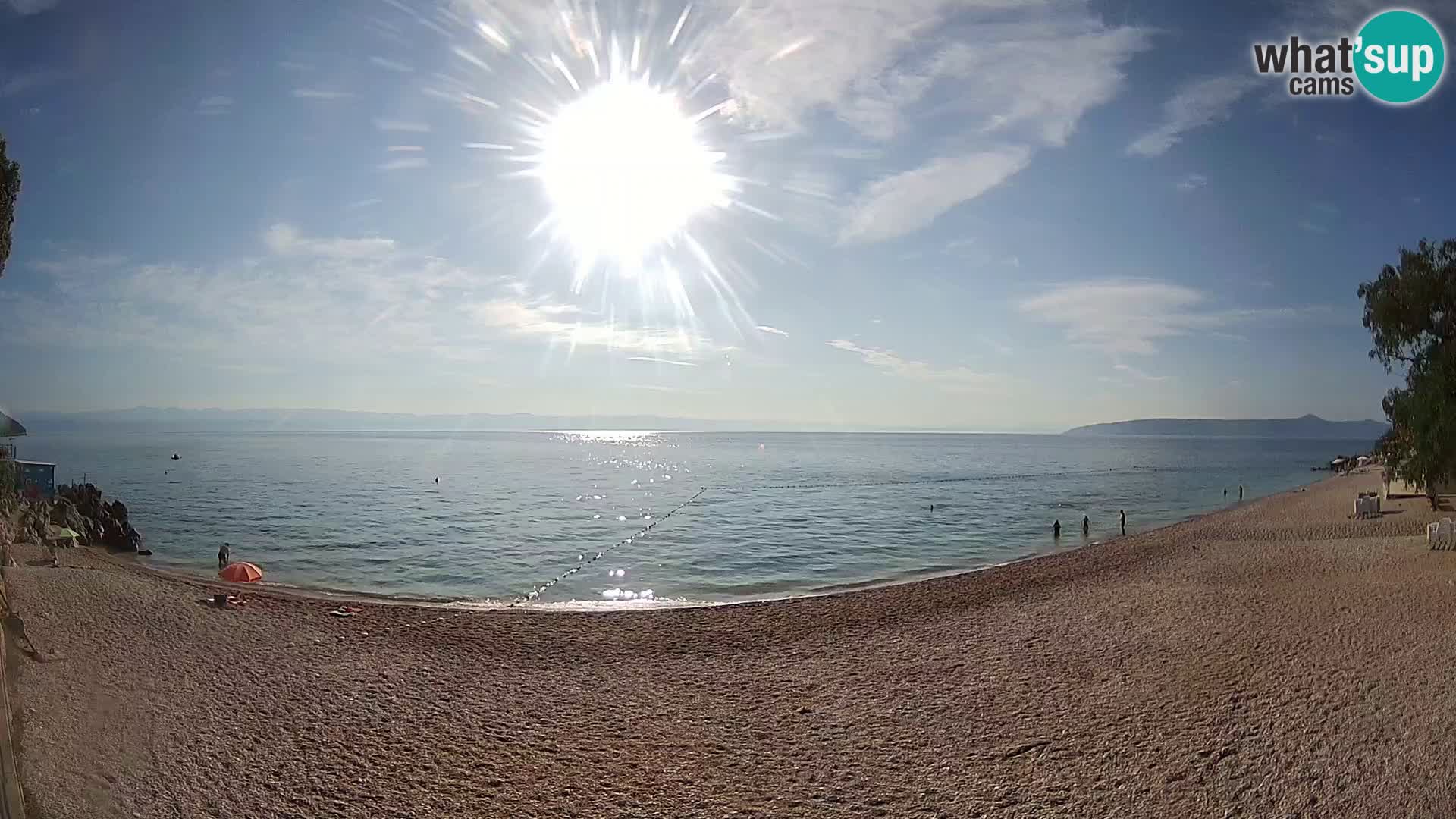 Livecam plage Sv. Ivan | Mošćenička Draga