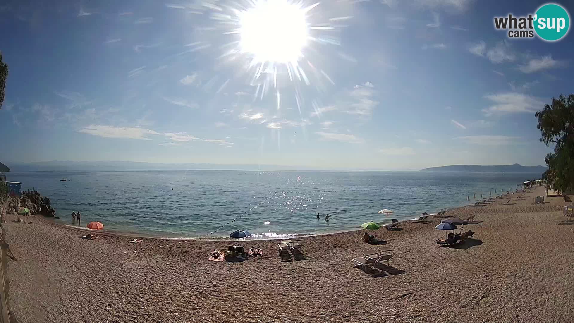Web kamera plaža Sv. Ivan | Mošćenička Draga