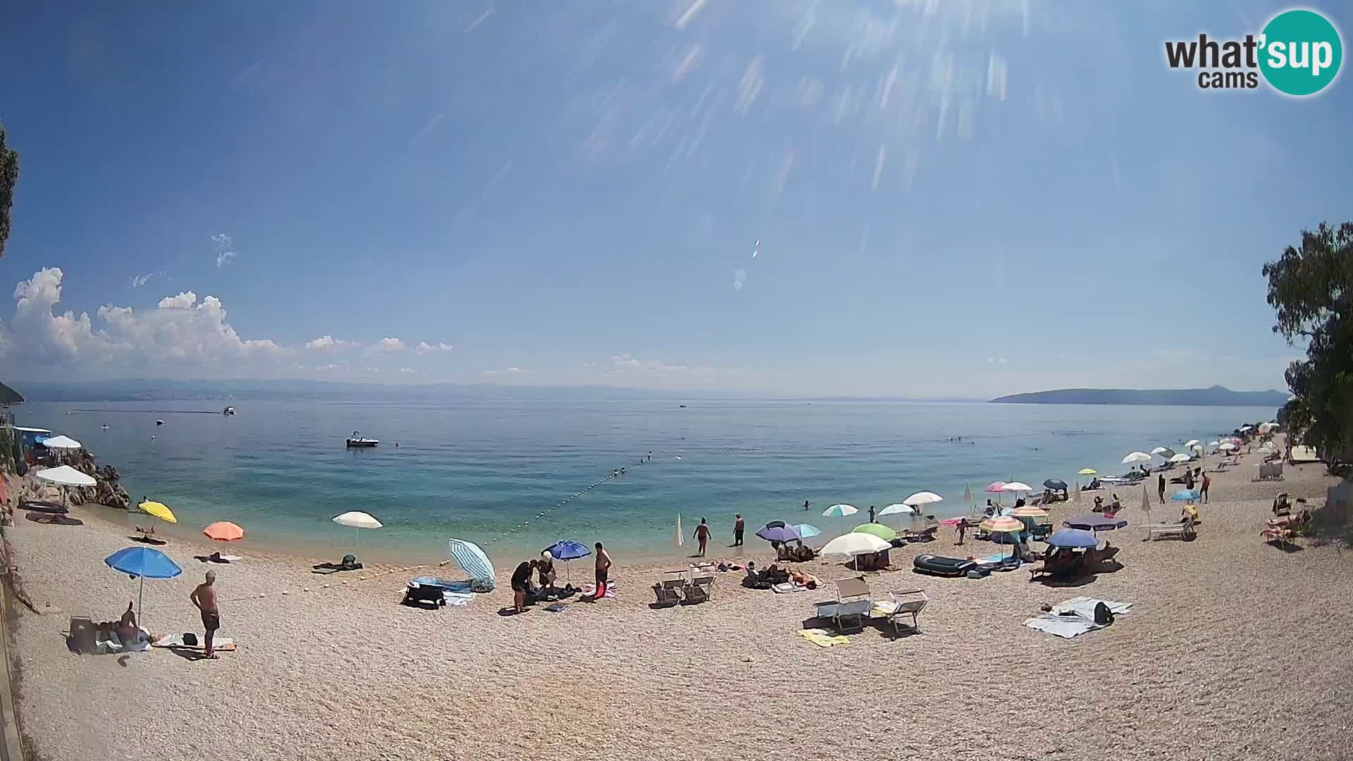 Livecam plage Sv. Ivan | Mošćenička Draga