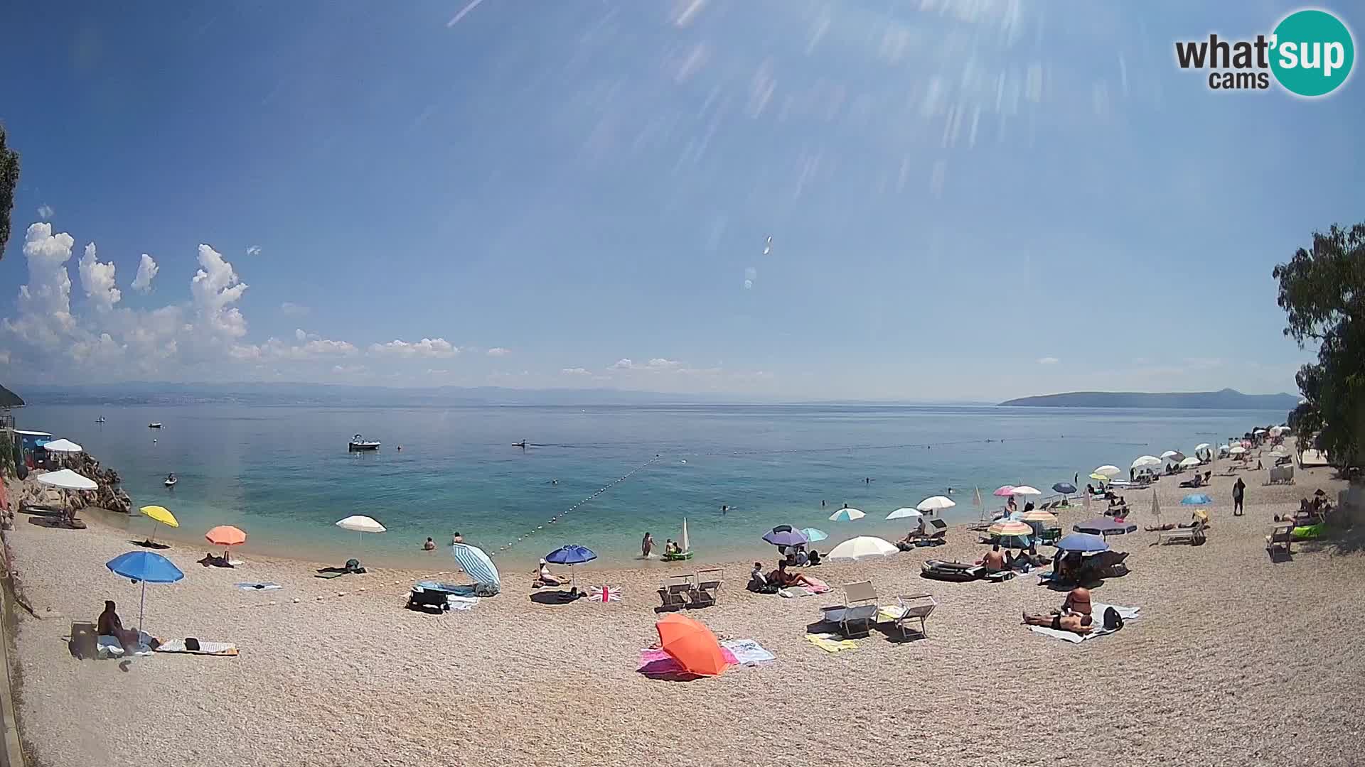 Livecam plage Sv. Ivan | Mošćenička Draga