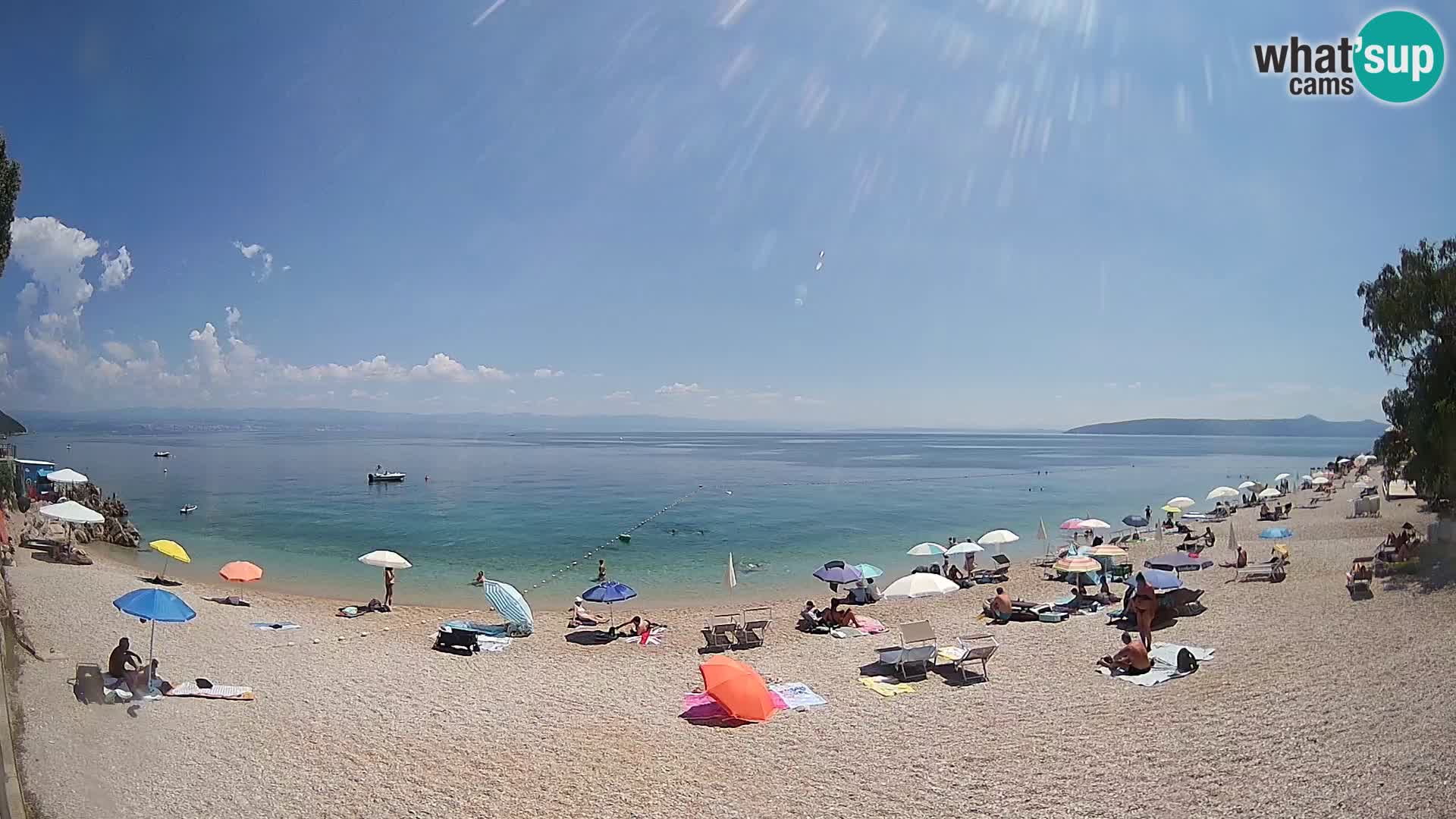 Web kamera plaža Sv. Ivan | Mošćenička Draga