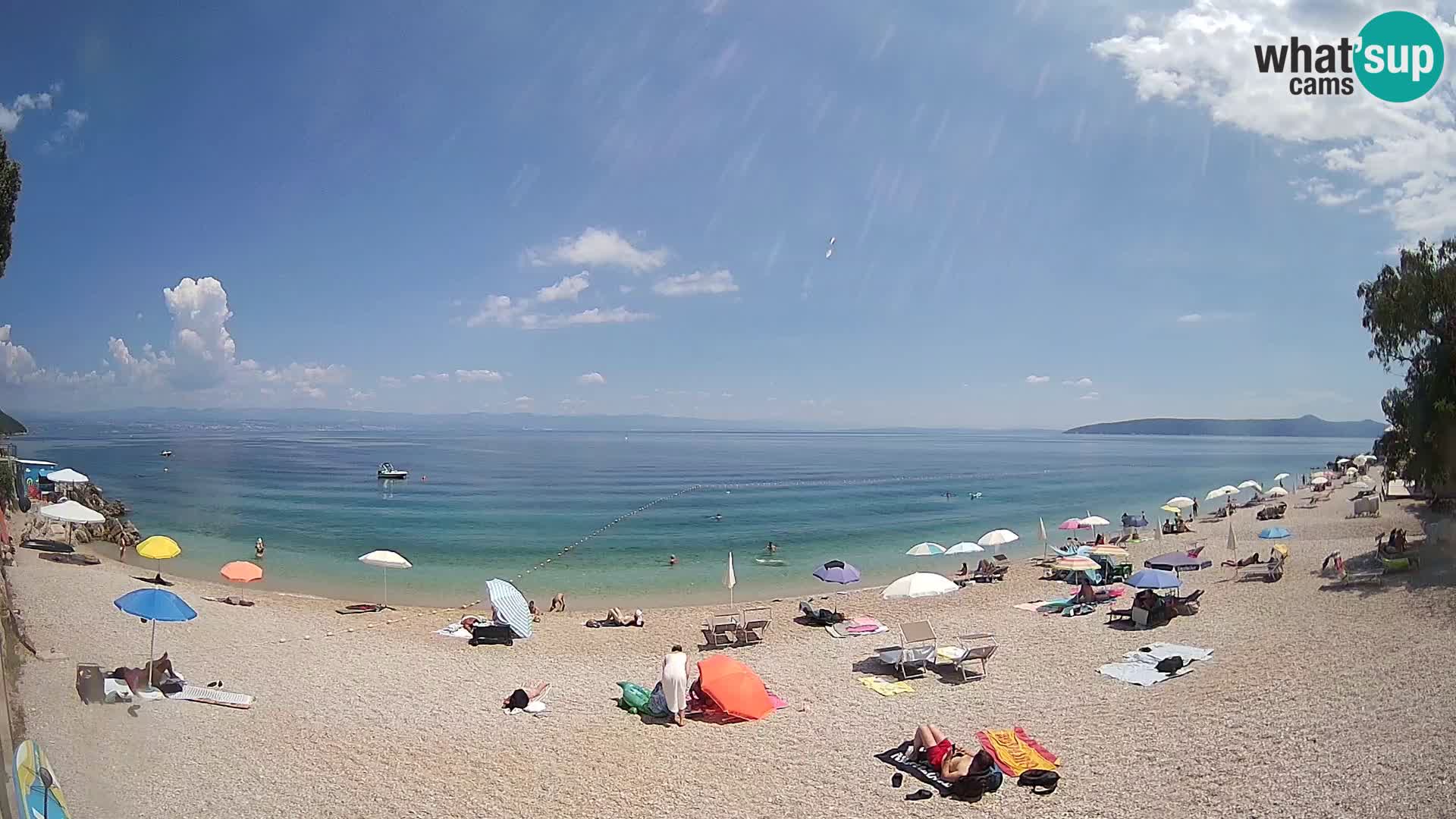 Web kamera plaža Sv. Ivan | Mošćenička Draga