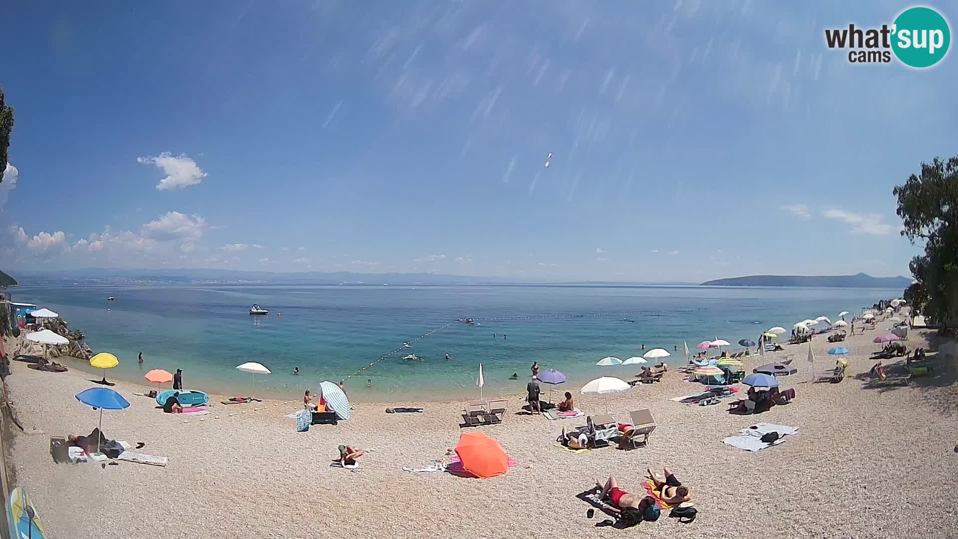 Webcam Sv. Ivan beach | Mošćenička Draga