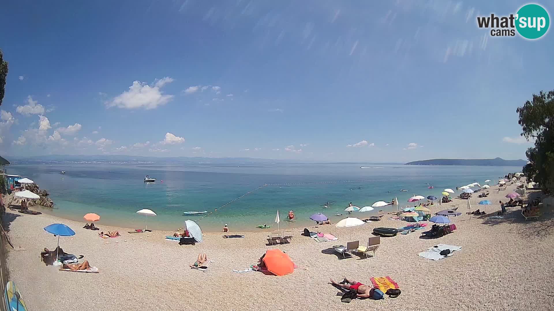 Spletna kamera plaža Sv. Ivan | Mošćenička Draga