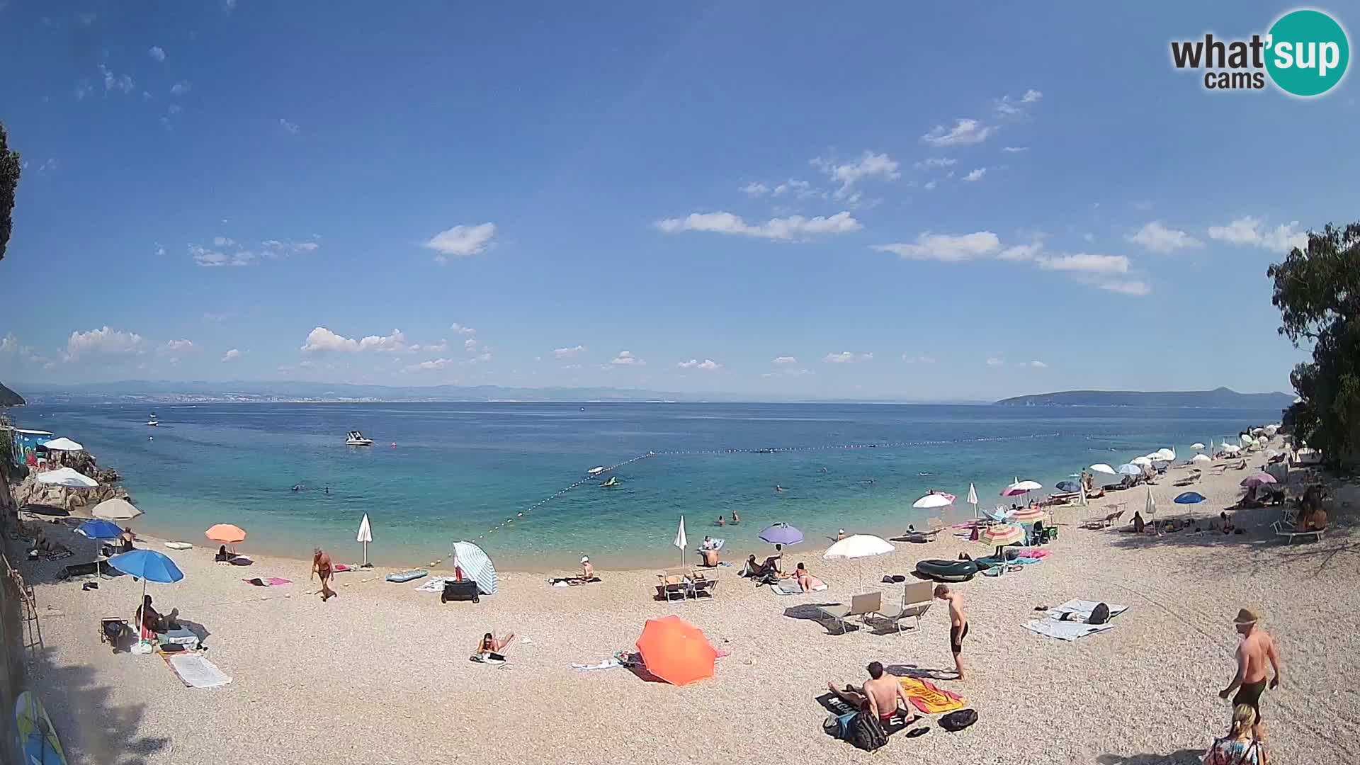 Webcam Sv. Ivan Strand | Mošćenička Draga