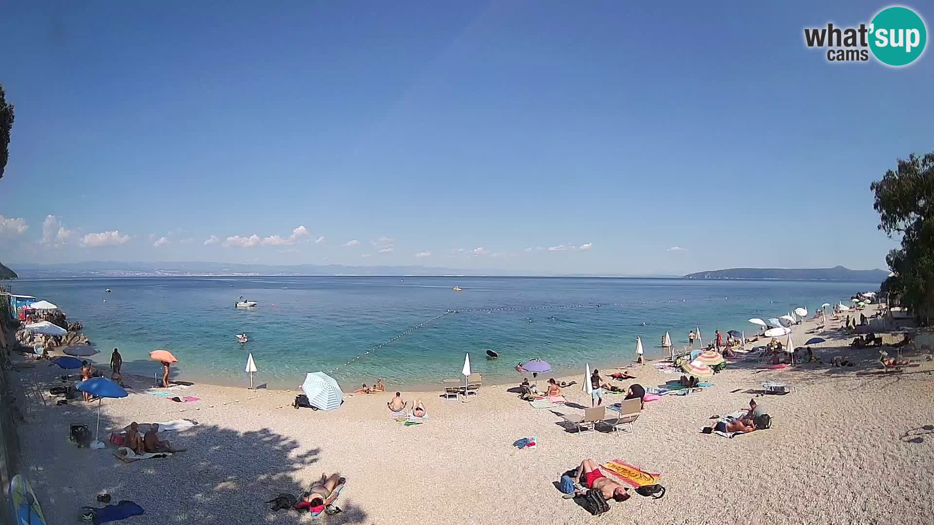 Webcam playa Sv. Ivan | Mošćenička Draga