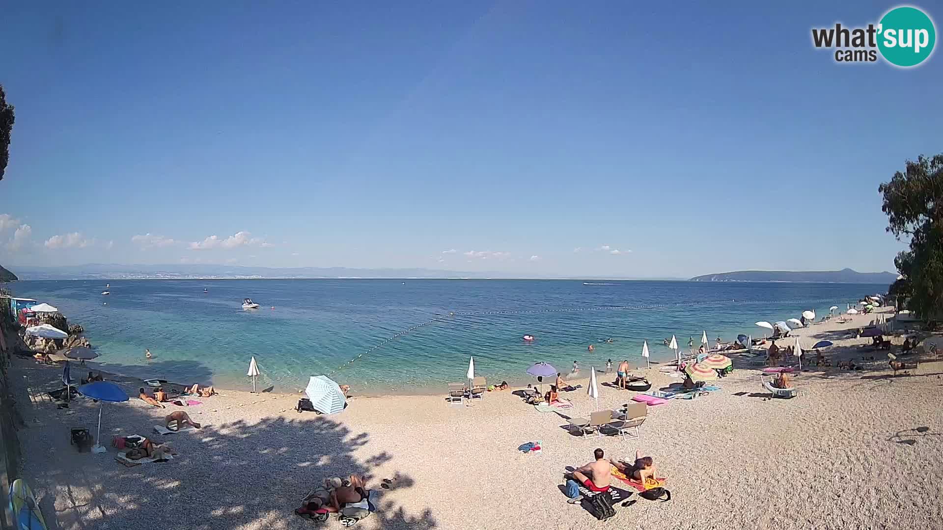Webcam Sv. Ivan Strand | Mošćenička Draga
