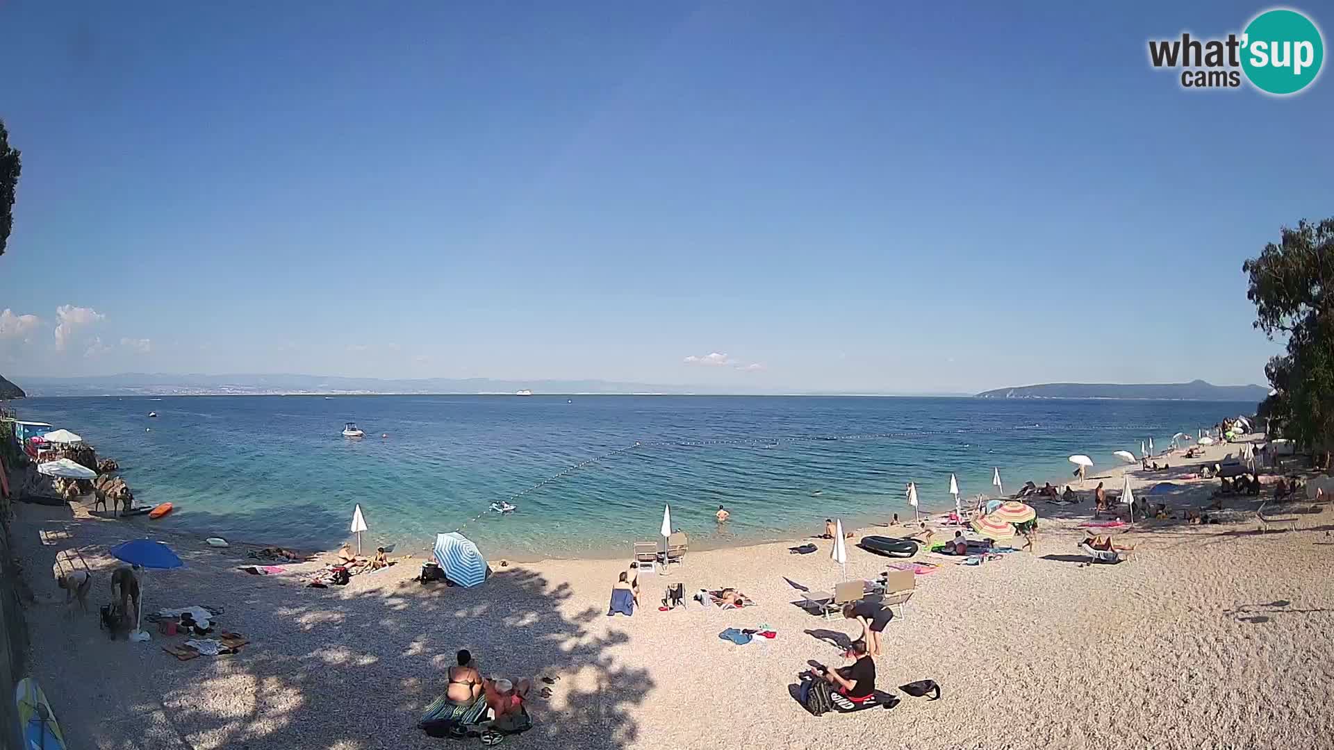 Livecam plage Sv. Ivan | Mošćenička Draga