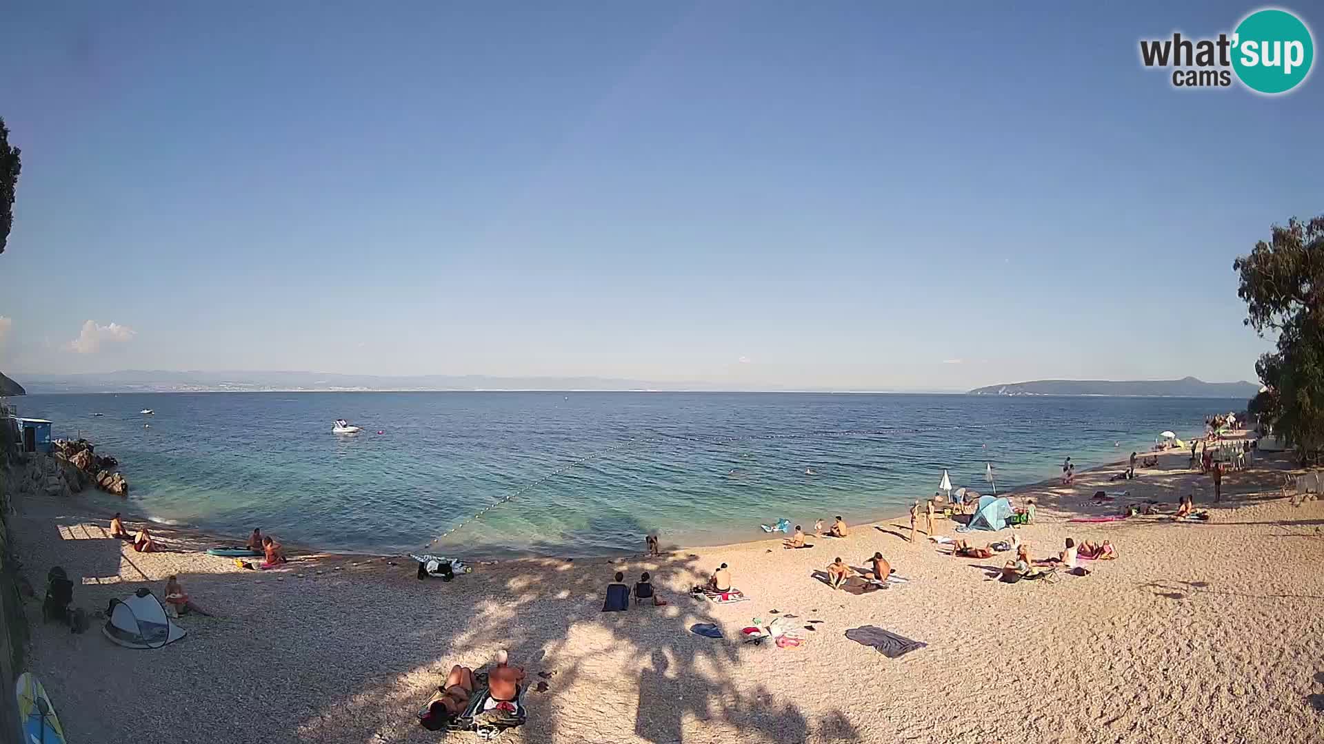 Webcam Sv. Ivan Strand | Mošćenička Draga