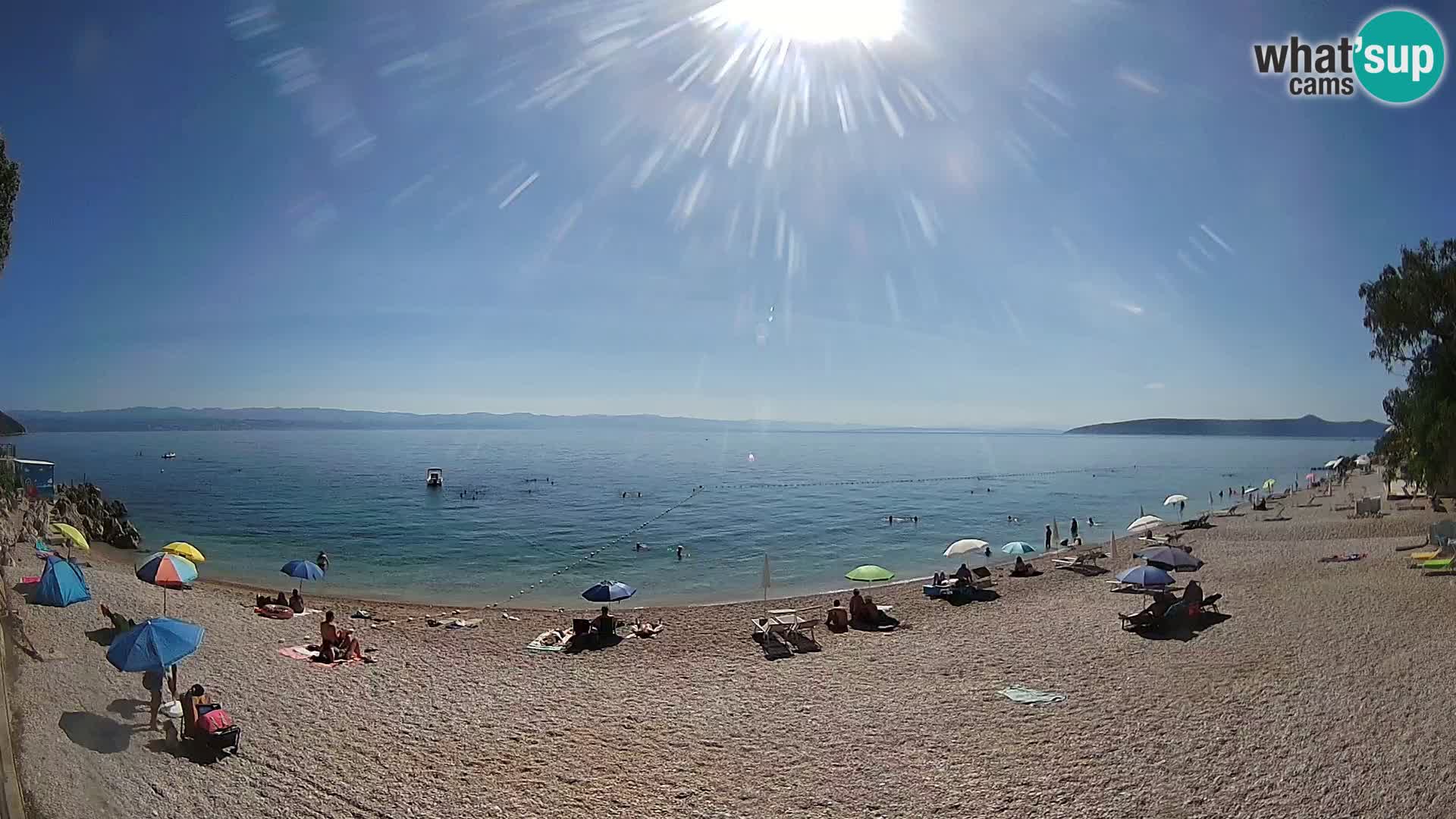 Webcam Sv. Ivan beach | Mošćenička Draga
