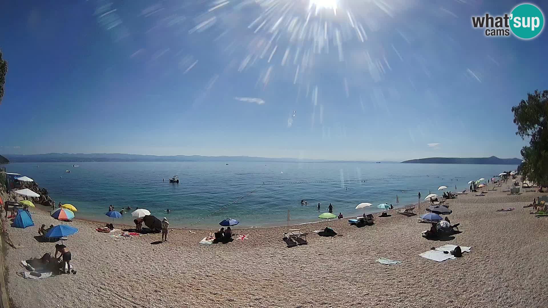 Livecam plage Sv. Ivan | Mošćenička Draga