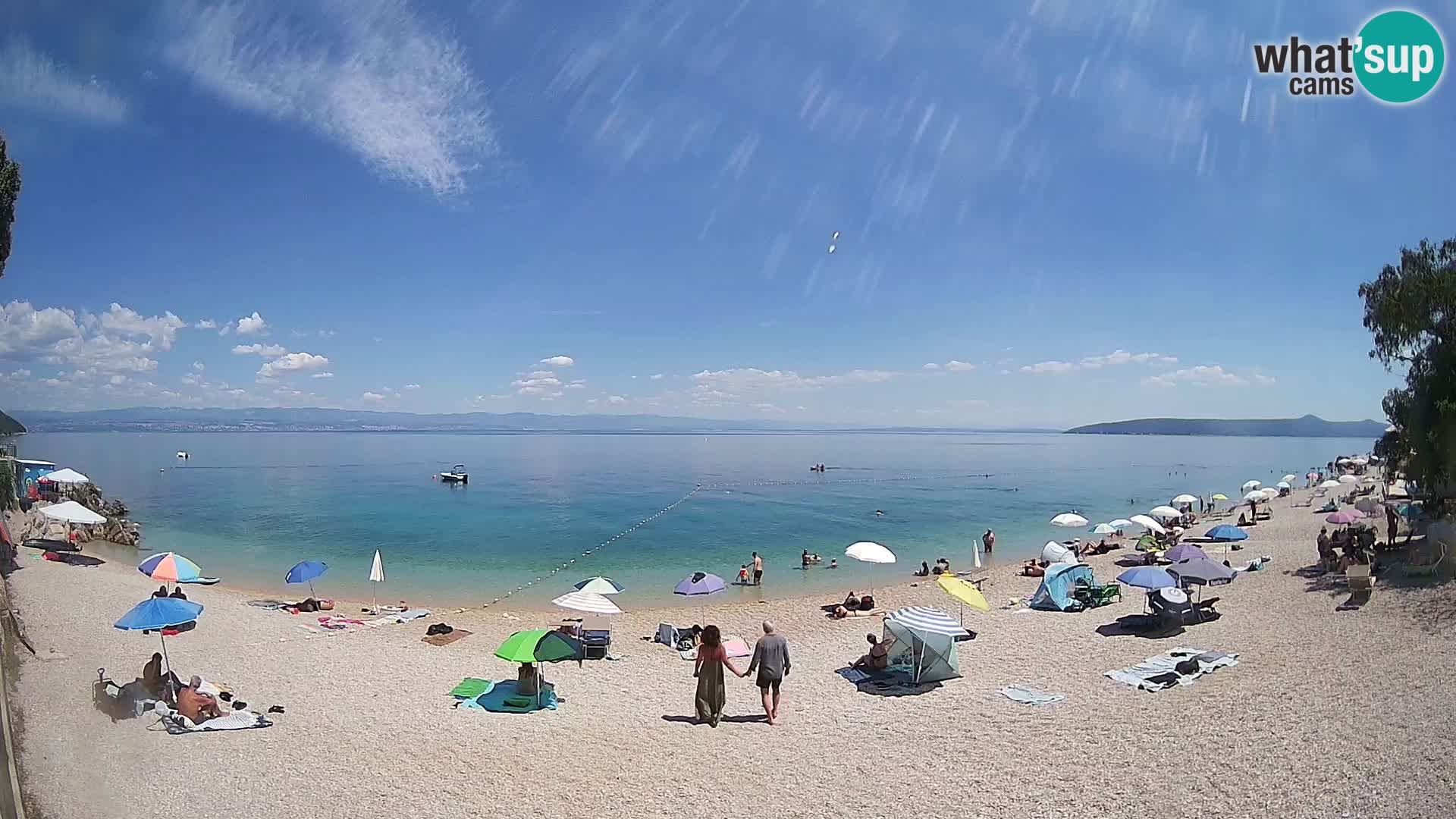 Webcam Sv. Ivan beach | Mošćenička Draga