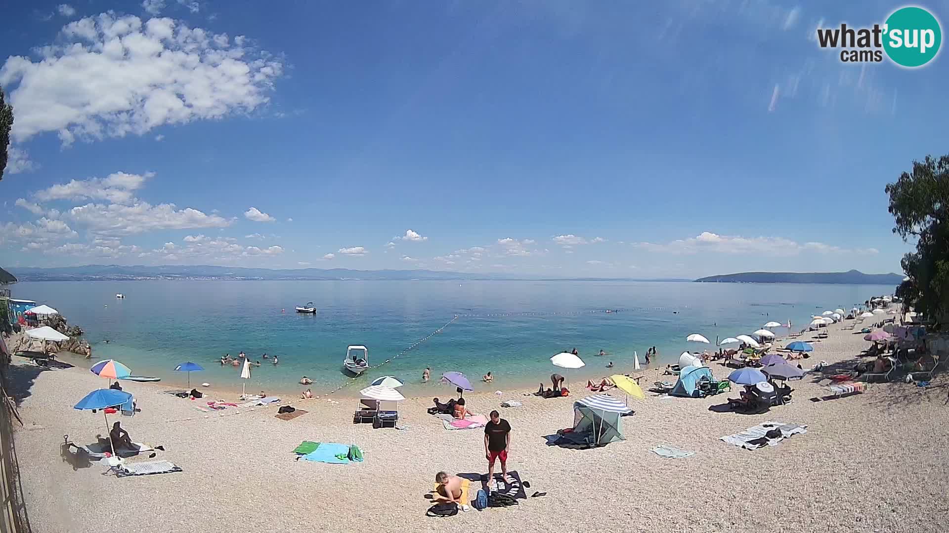 Webcam playa Sv. Ivan | Mošćenička Draga