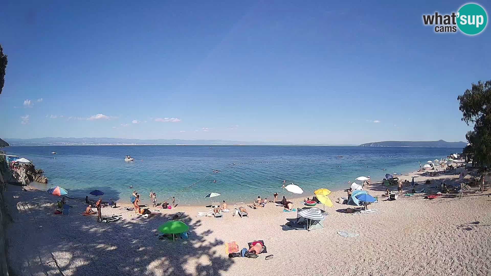 Livecam plage Sv. Ivan | Mošćenička Draga