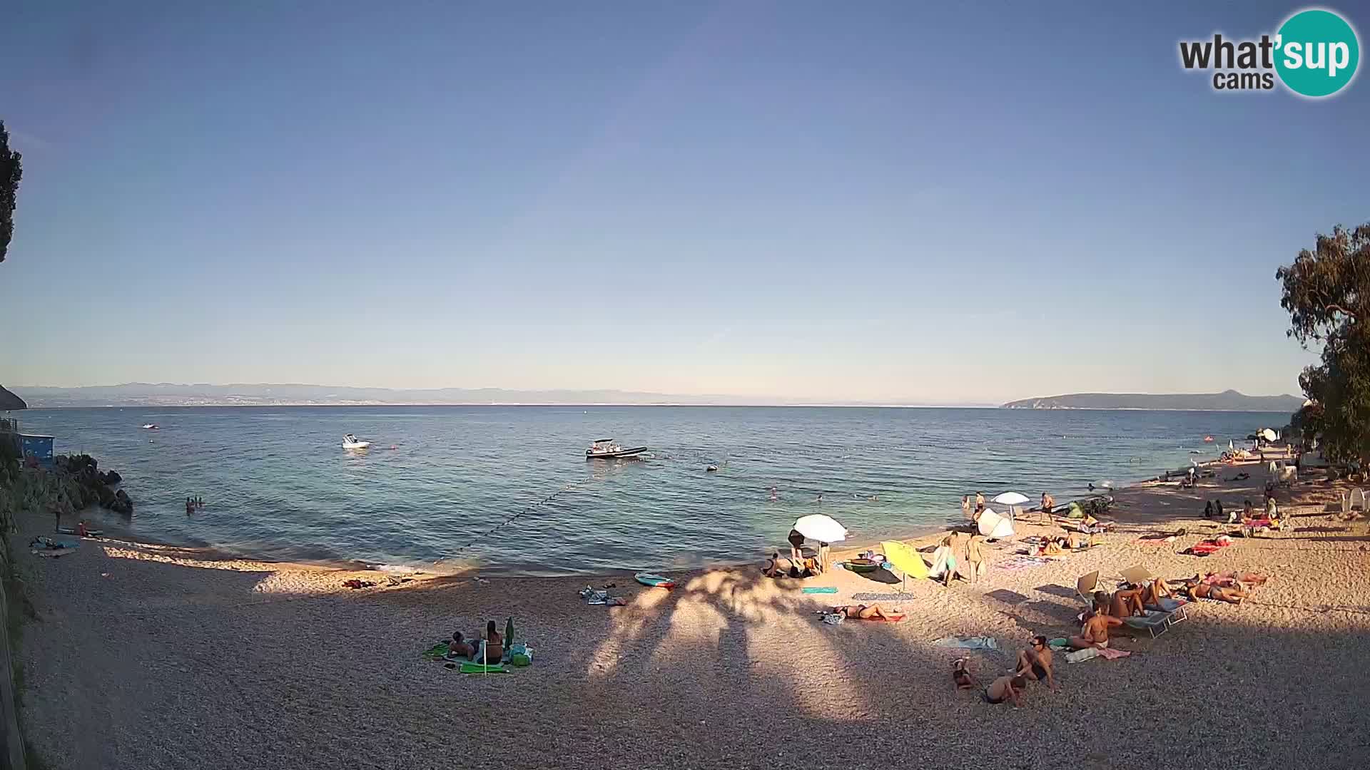 Webcam spiaggia Sv. Ivan | Draga di Moschiena