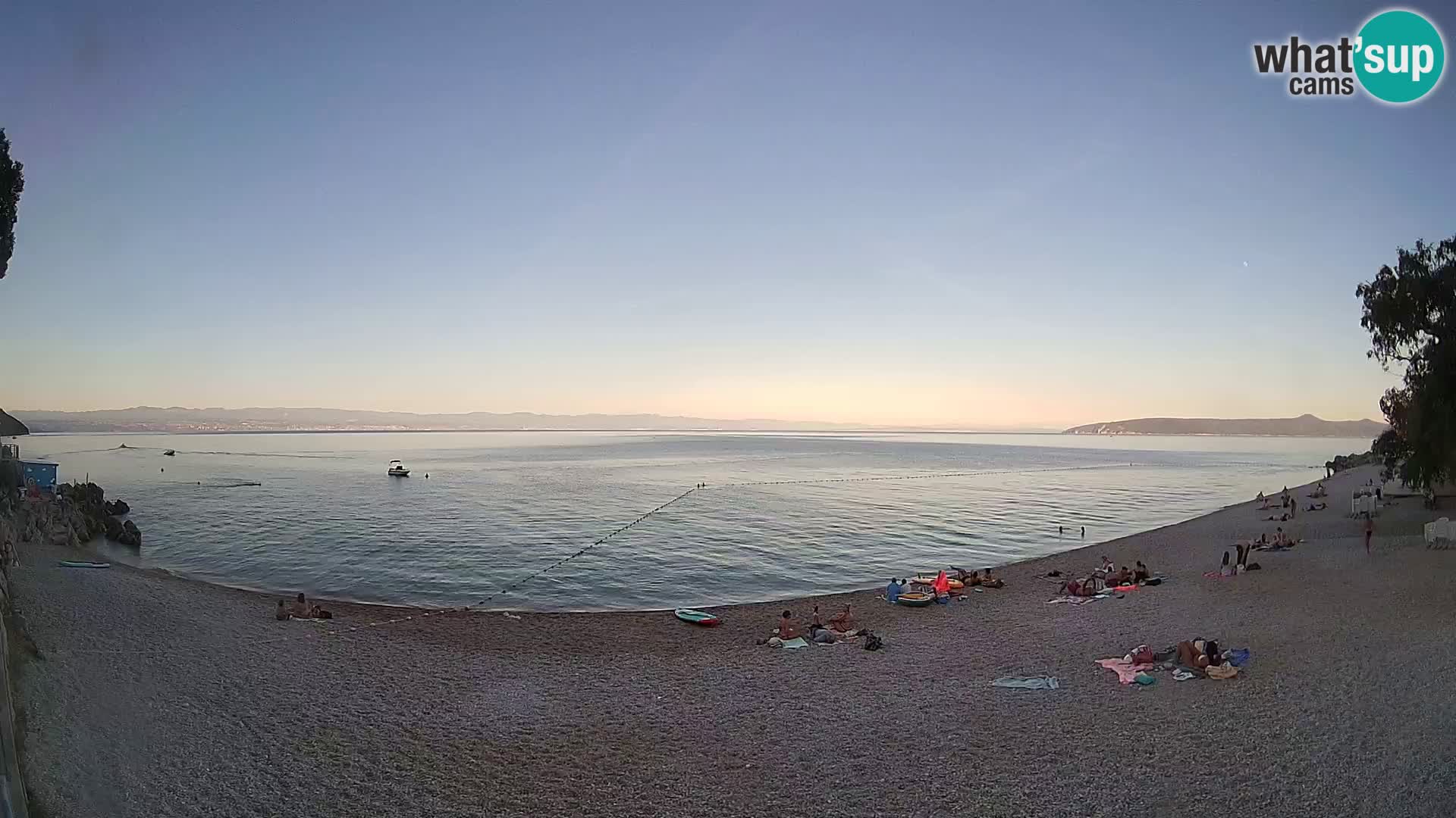 Webcam spiaggia Sv. Ivan | Draga di Moschiena