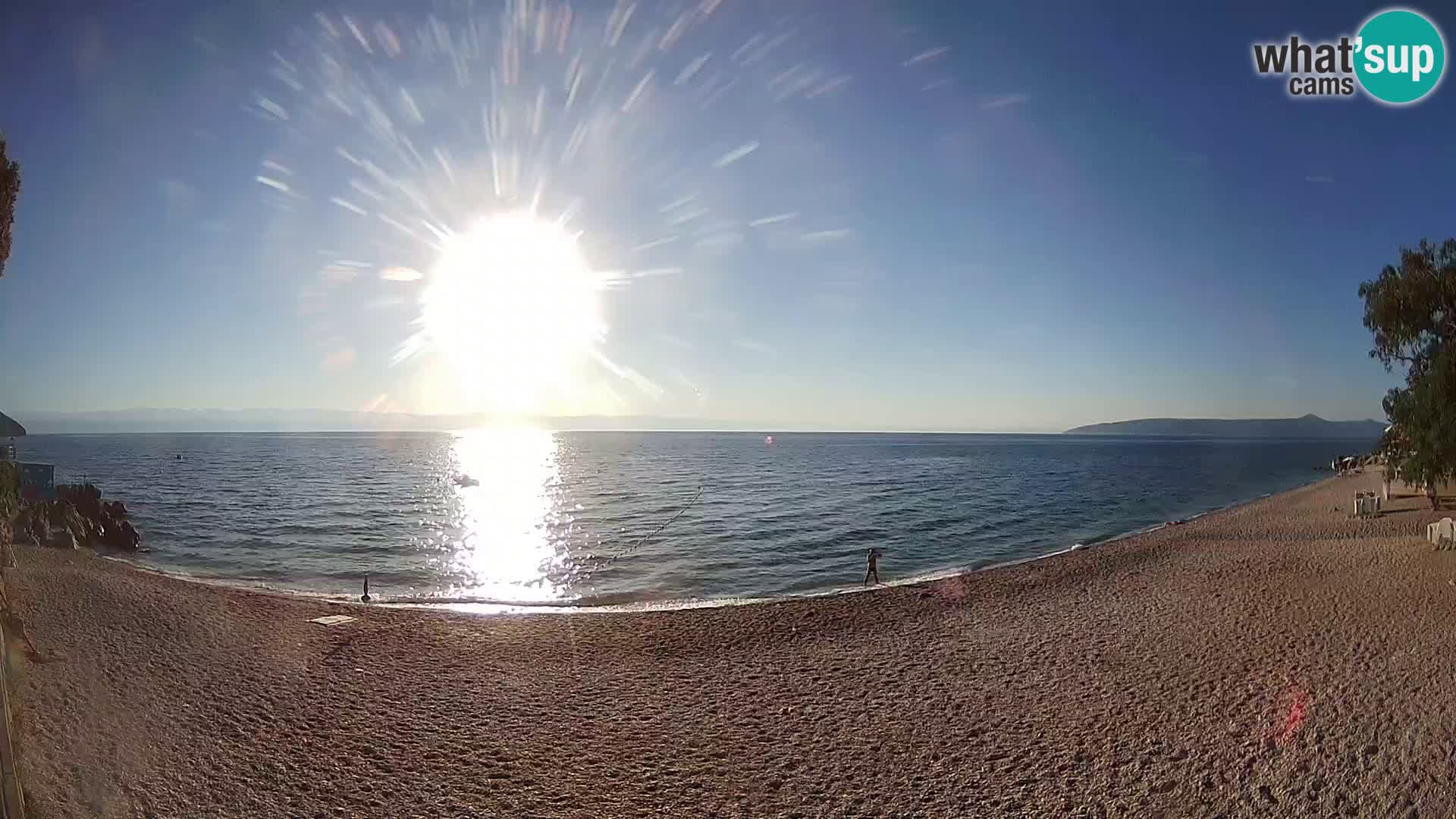 Webcam spiaggia Sv. Ivan | Draga di Moschiena