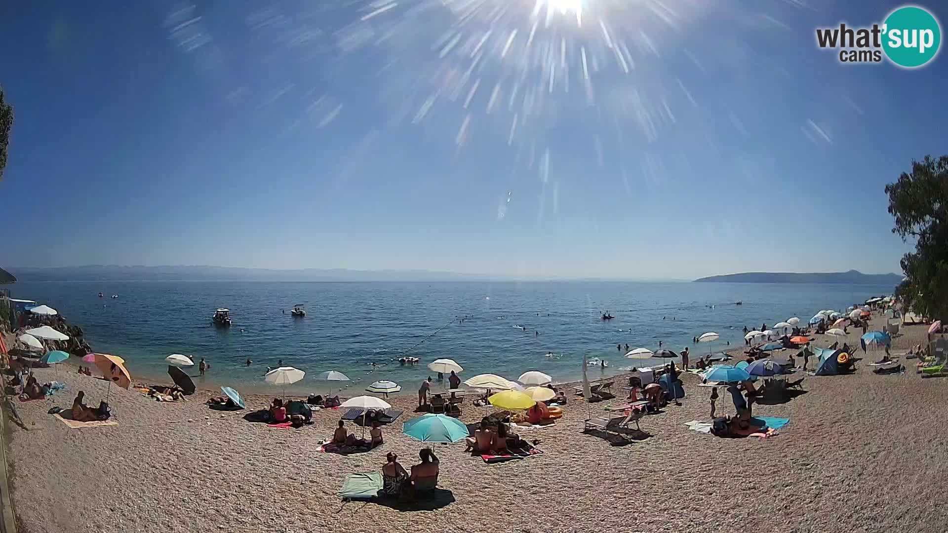 Webcam Sv. Ivan beach | Mošćenička Draga
