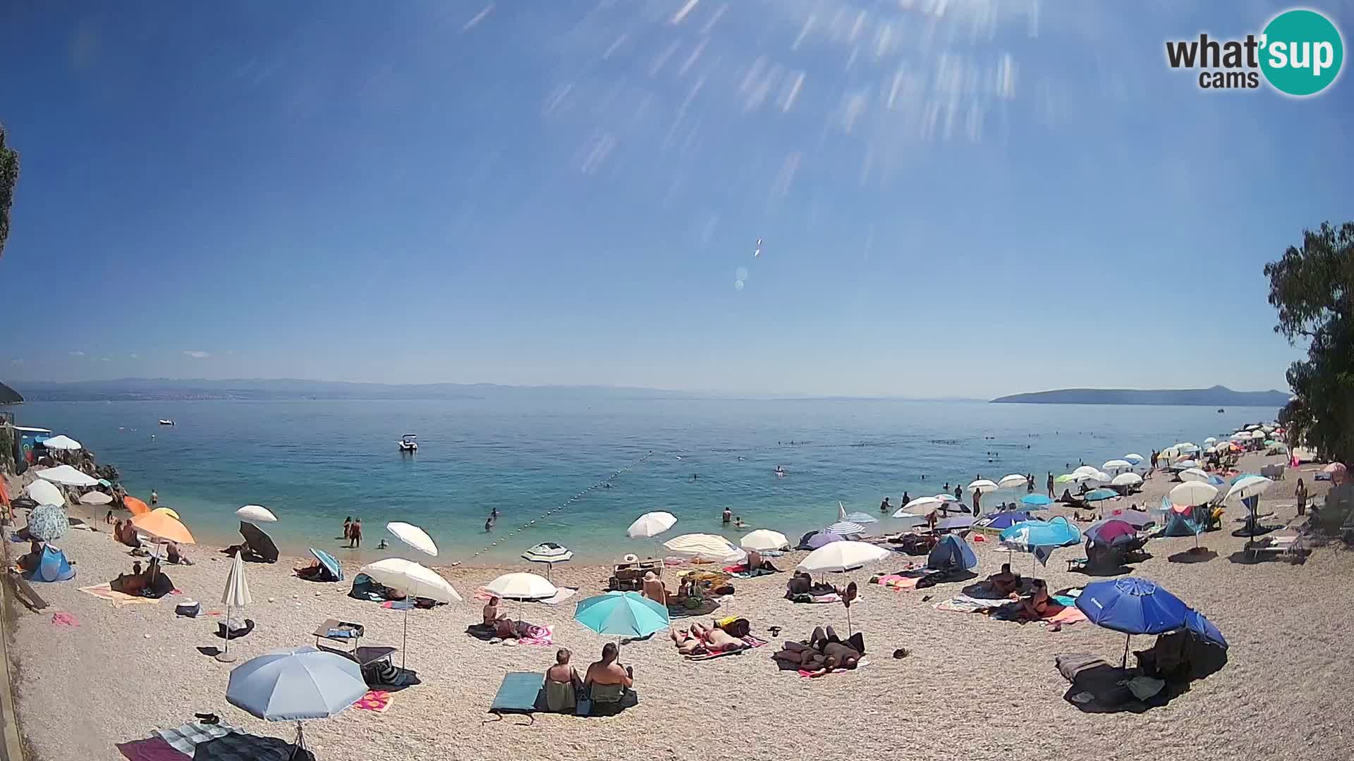 Webcam Sv. Ivan beach | Mošćenička Draga